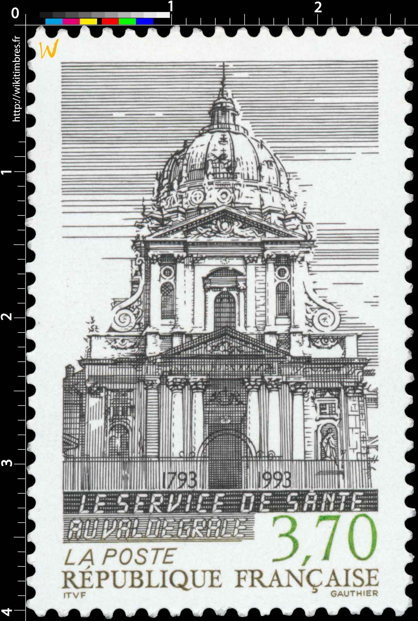 LE SERVICE DE SANTÉ AU VAL DE GRACE 1793-1993