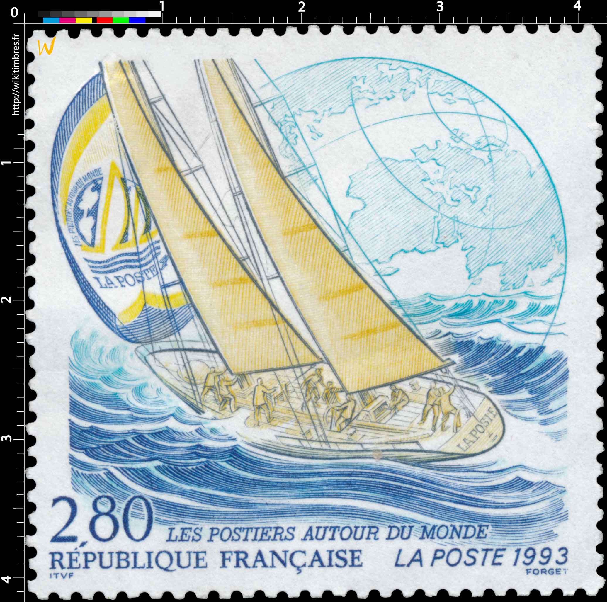 1993 LES POSTIERS AUTOUR DU MONDE