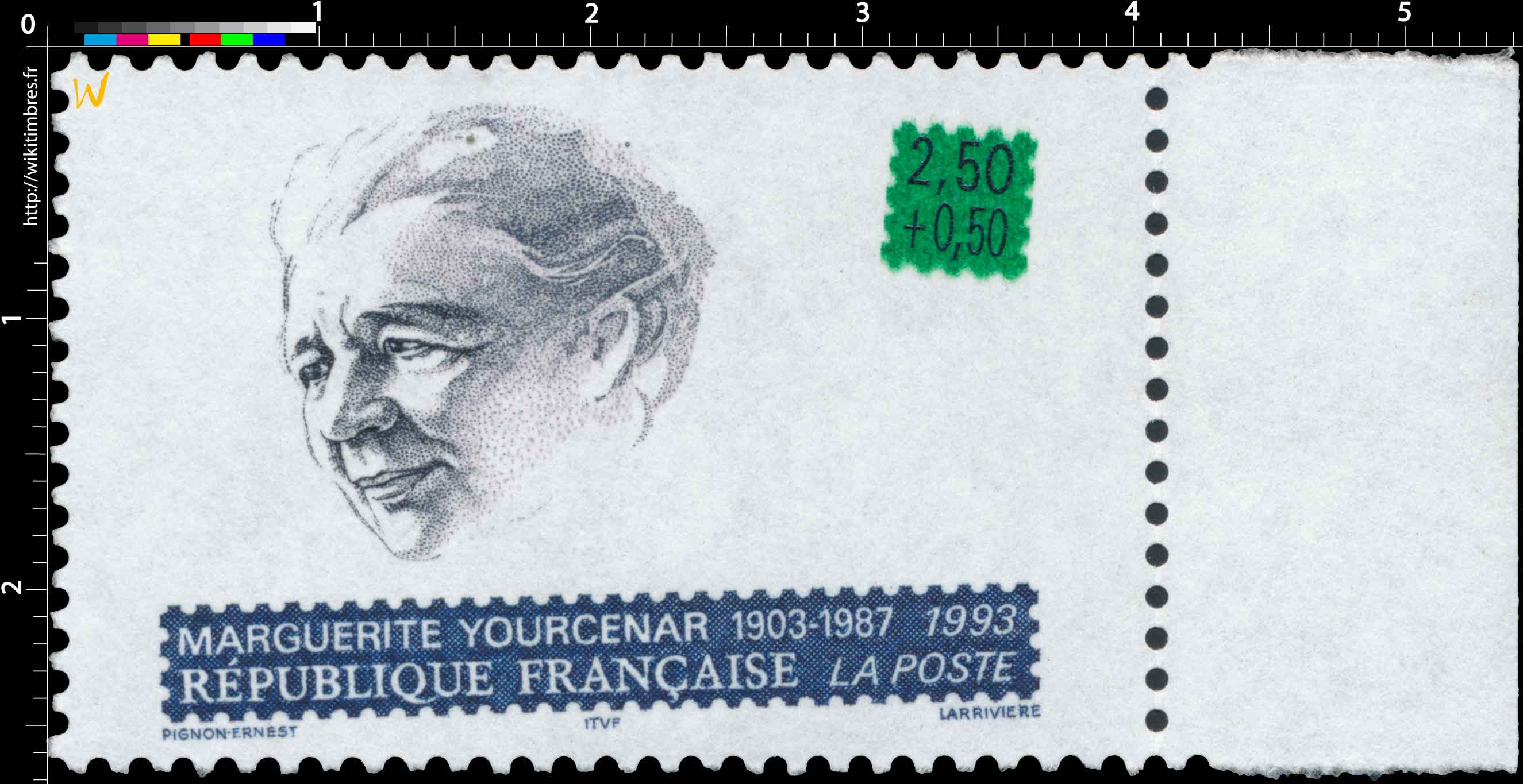 1993 MARGUERITE YOURCENAR 1903-1987