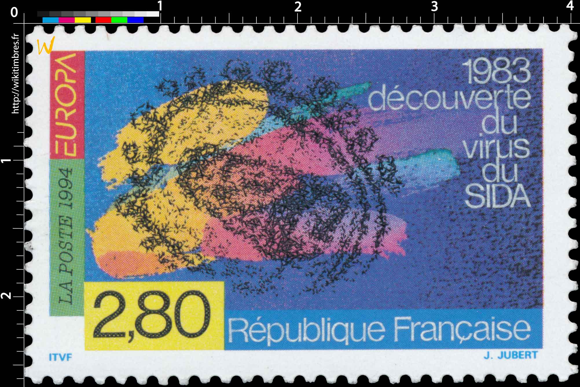 1994 EUROPA 1983 Découverte du virus du SIDA