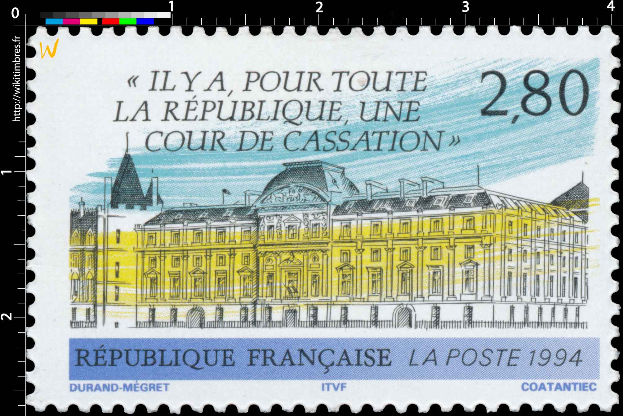 1994 IL Y A, POUR TOUTE LA RÉPUBLIQUE, UNE COUR DE CASSATION