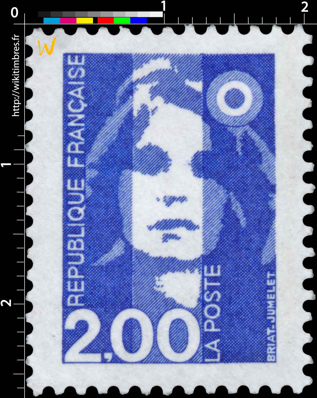 Sans légende particulière - type Marianne de Briat