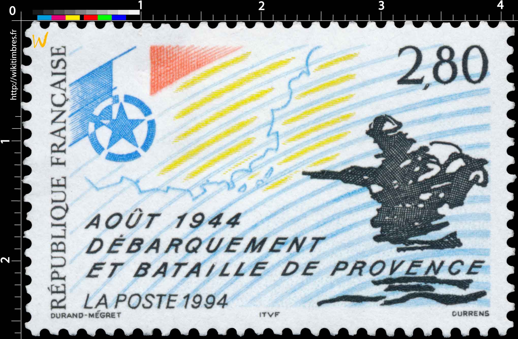 1994 AOÛT 1944 DÉBARQUEMENT ET BATAILLE DE PROVENCE