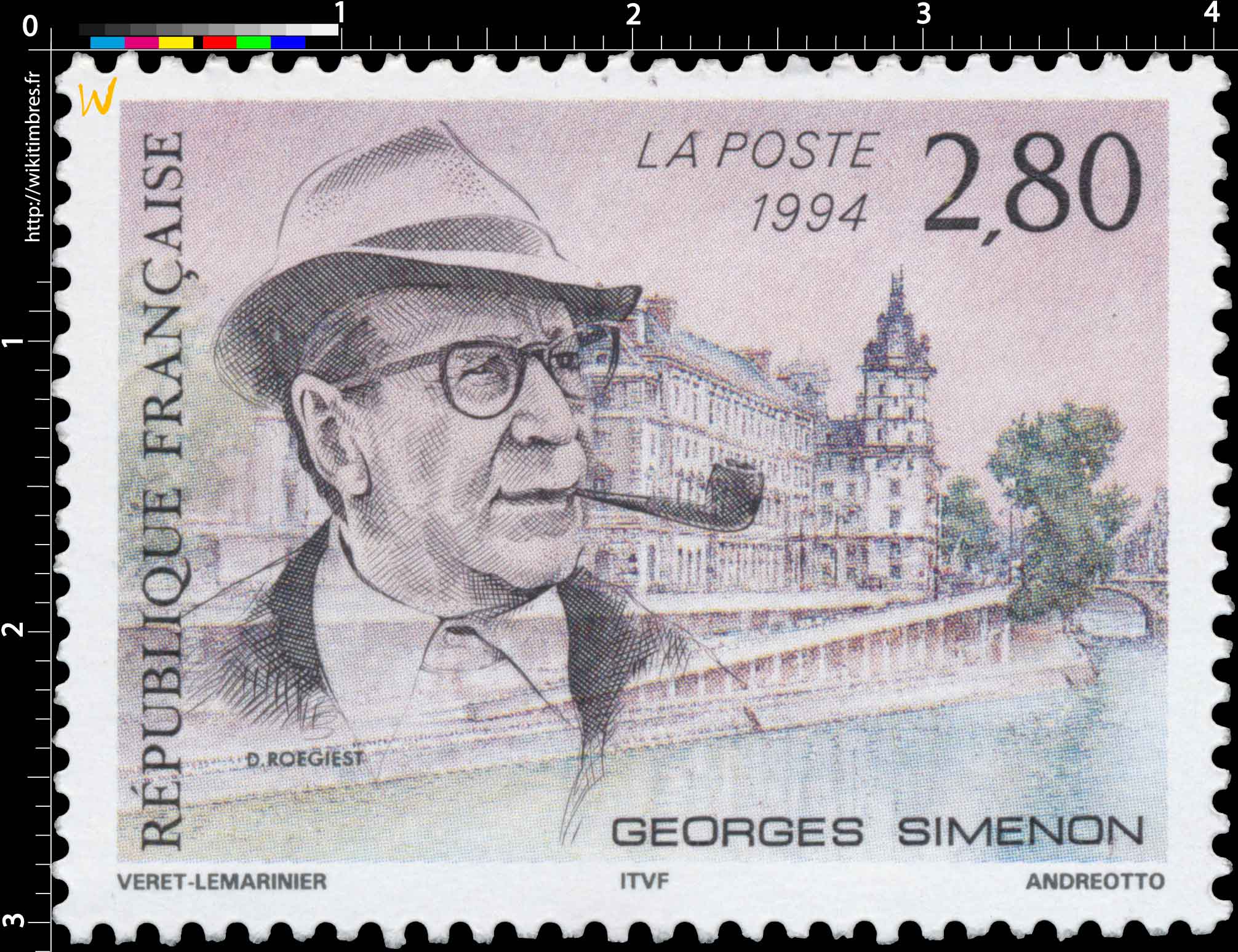 1994 GEORGES SIMENON D. ROEGIEST