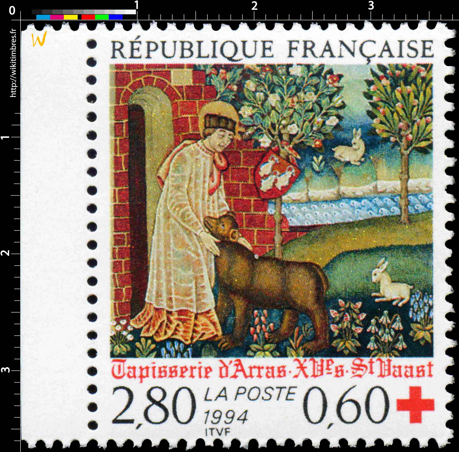 1994 Tapisserie d'Arras XVᵉ s St Vaast
