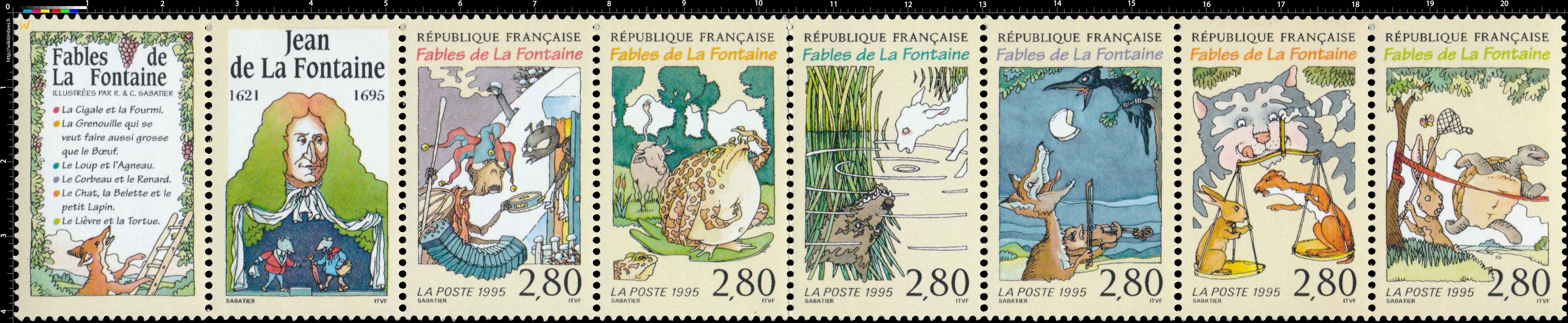 1995 Jean de la Fontaine 1621-1695 Fables de la Fontaine
