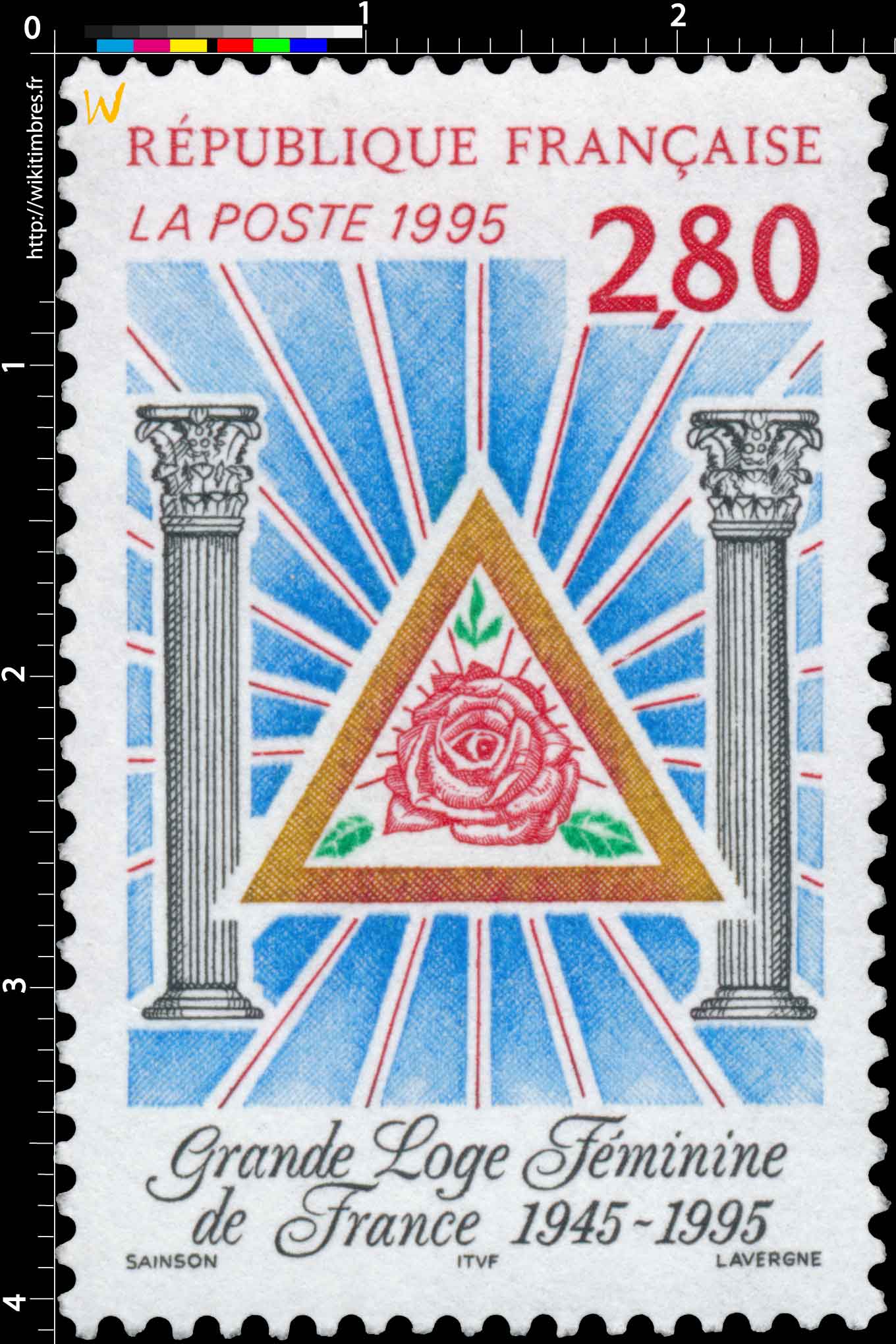 1995 Grande Loge Féminine de France 1945-1995