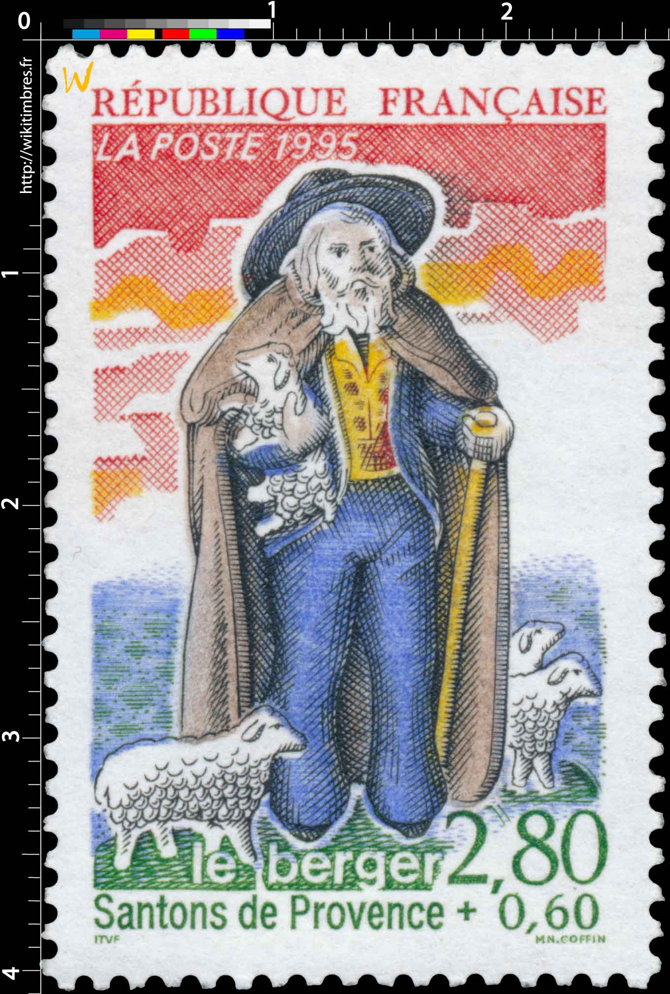 1995 Santons de Provence le berger