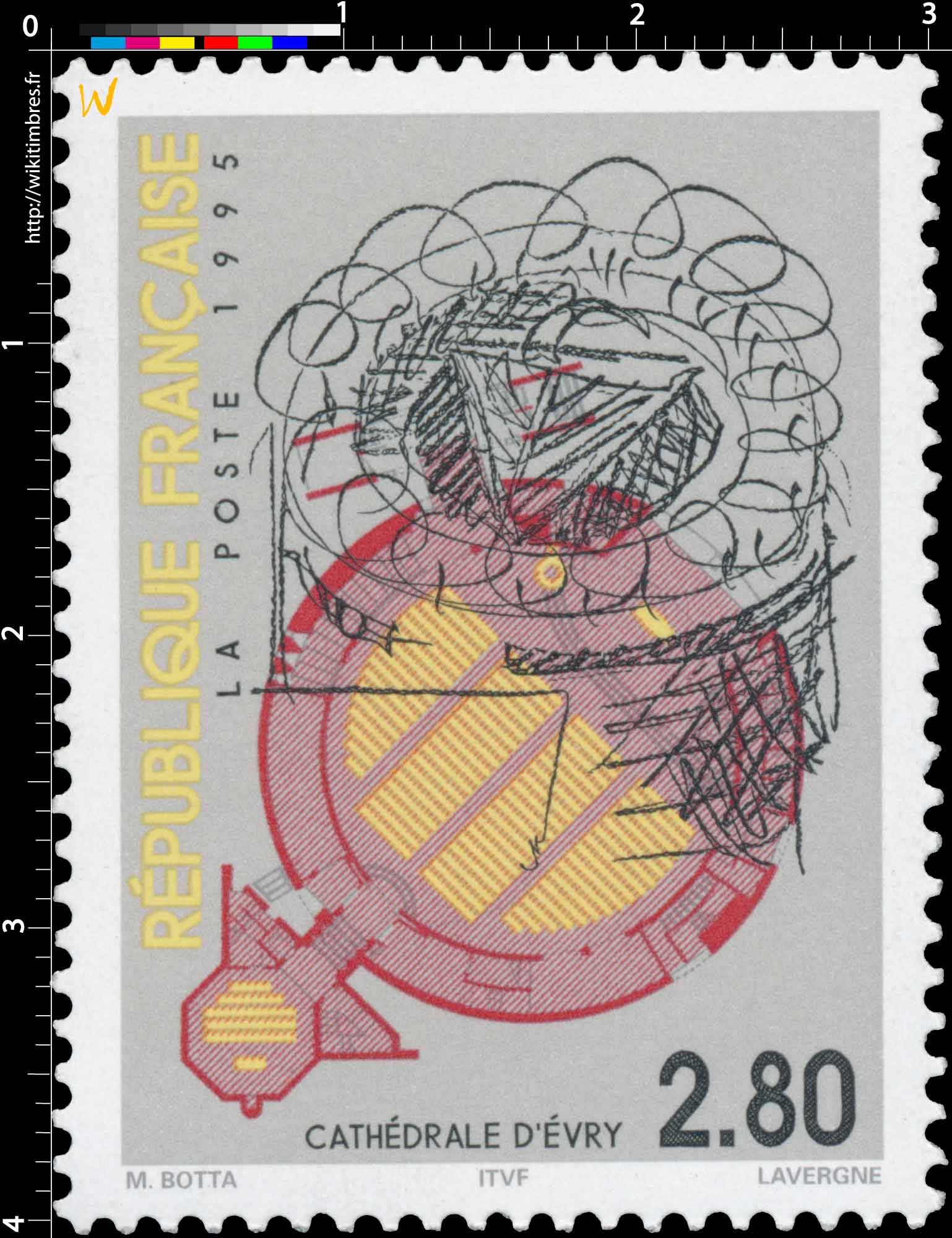1995 CATHÉDRALE D'ÉVRY