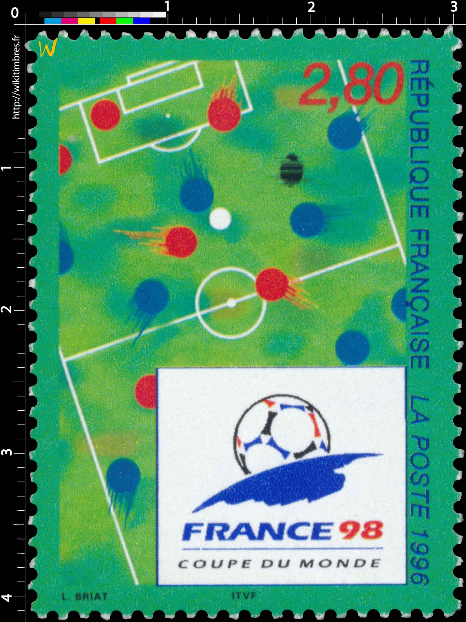 1996 FRANCE 98 COUPE DU MONDE