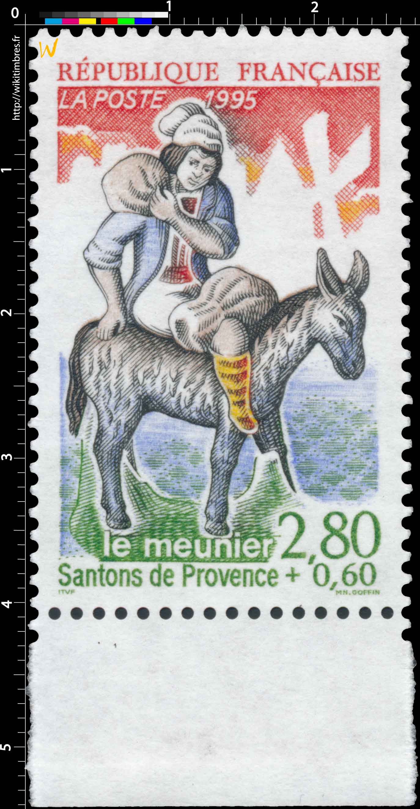 1995 Santons de Provence le meunier
