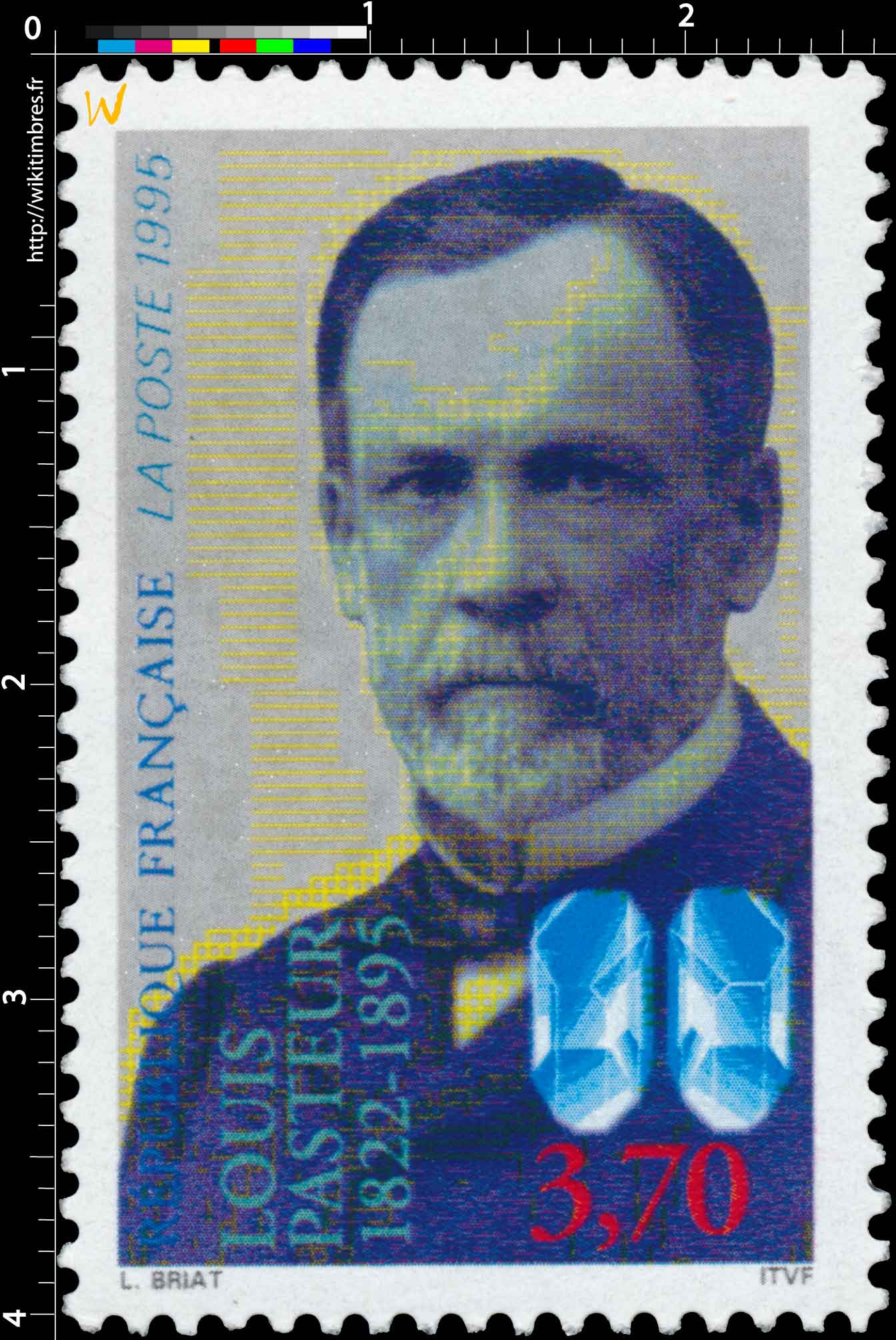 1995 LOUIS PASTEUR 1822-1895