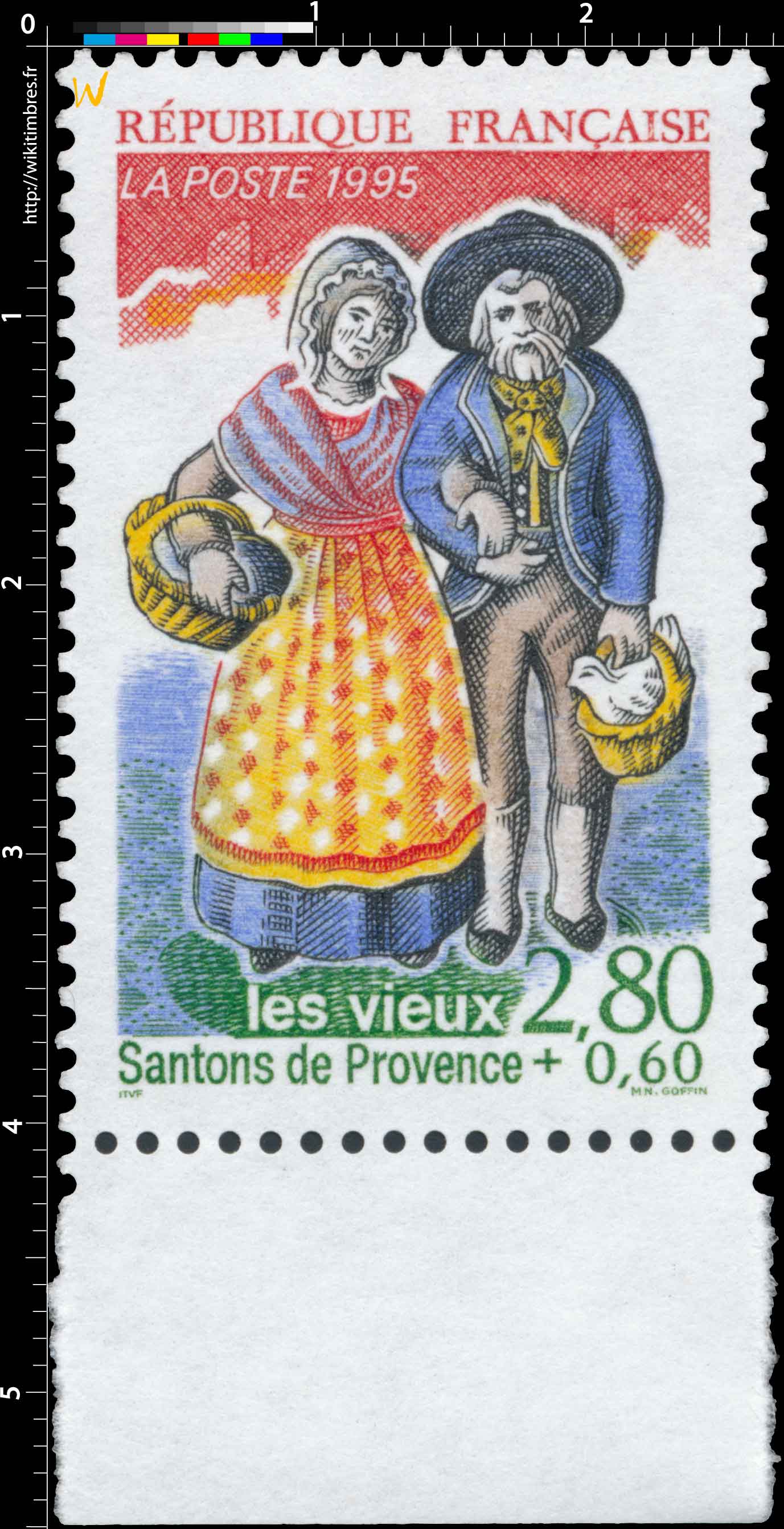 1995 Santons de Provence les vieux