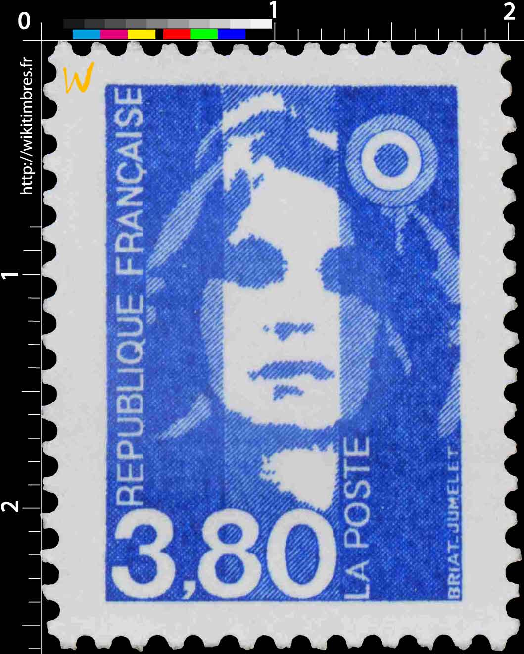 Sans légende particulière - type Marianne de Briat