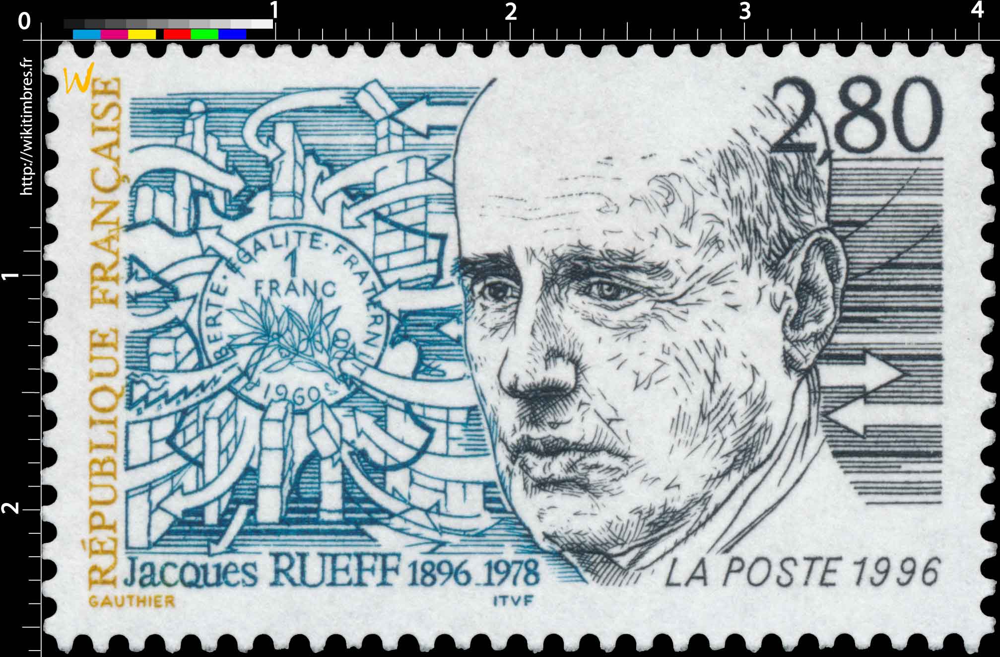 1996 Jacques RUEFF 1896-1978