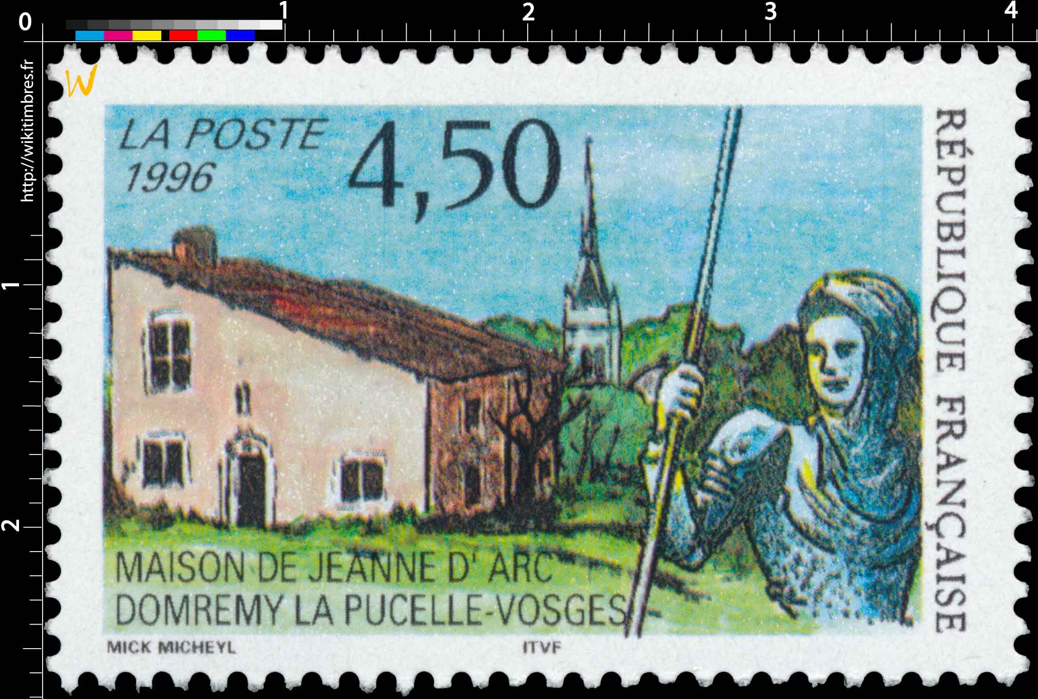 1996 MAISON DE JEANNE D'ARC DOMRÉMY LA PUCELLE - VOSGES