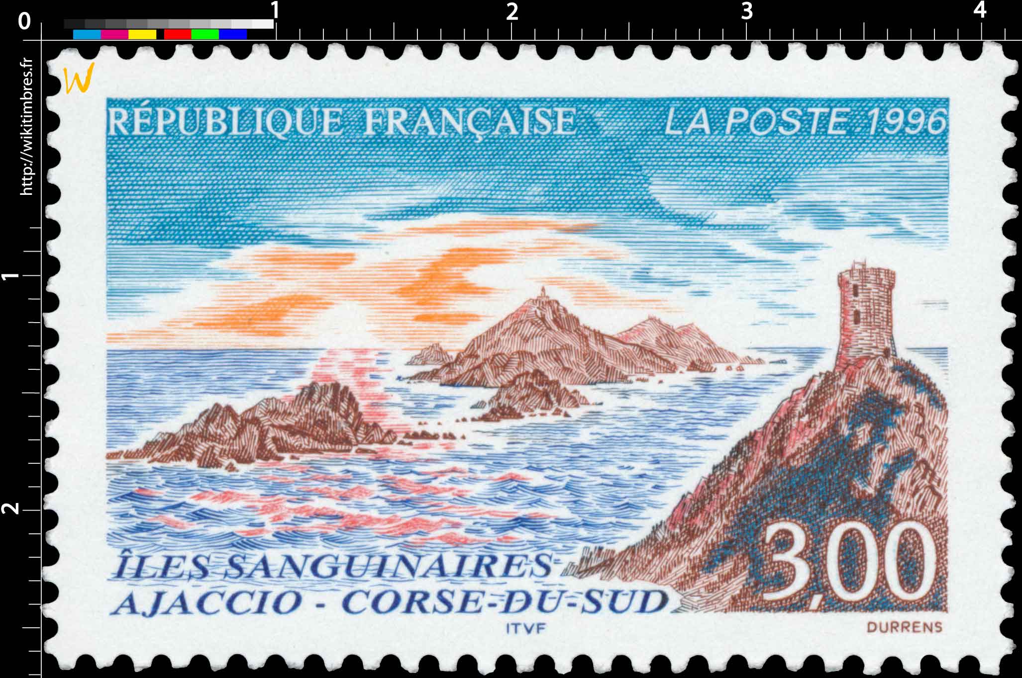 1996 ÎLES SANGUINAIRES AJACCIO - CORSE-DU-SUD