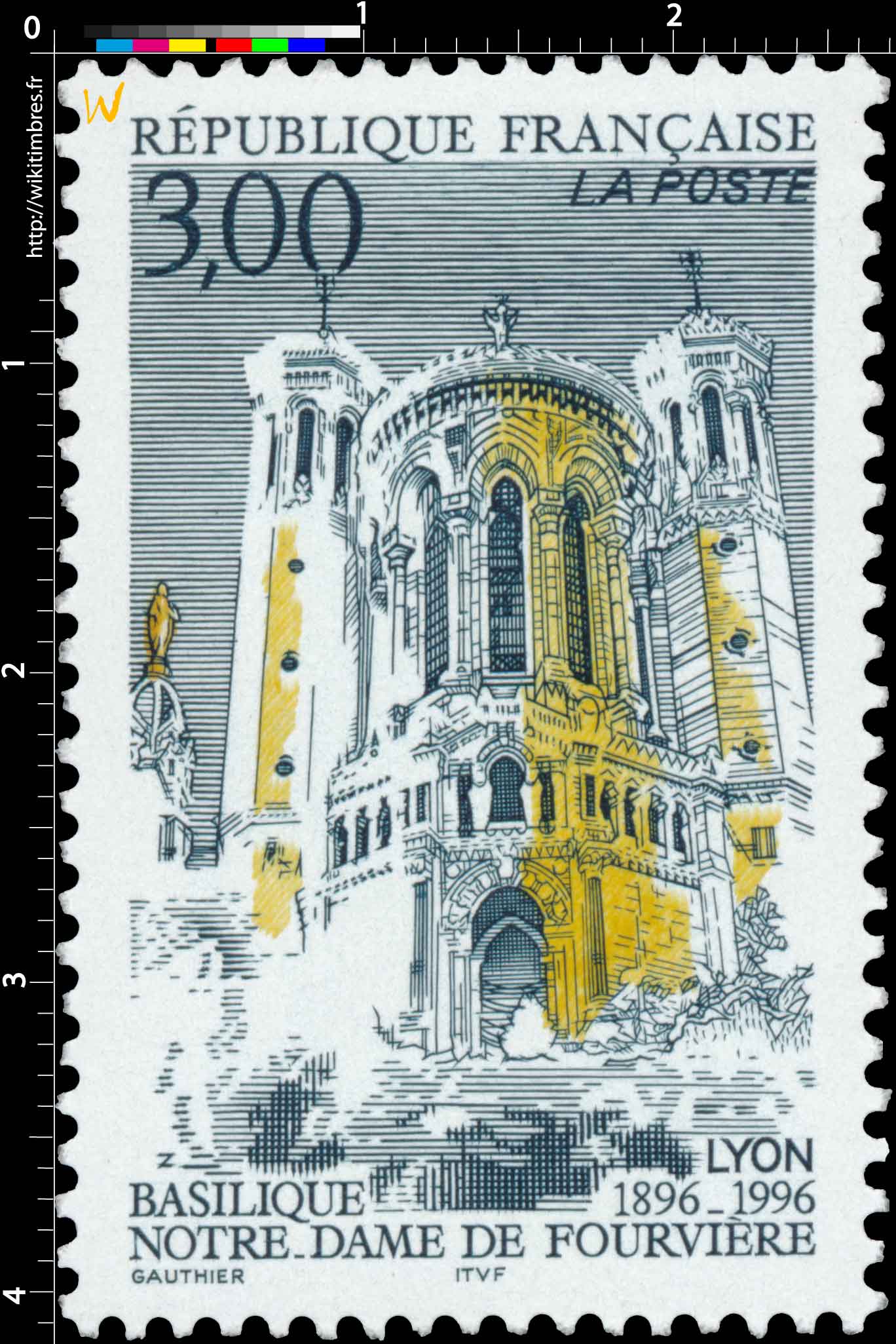 BASILIQUE NOTRE-DAME DE FOURVIÈRE LYON 1896-1996