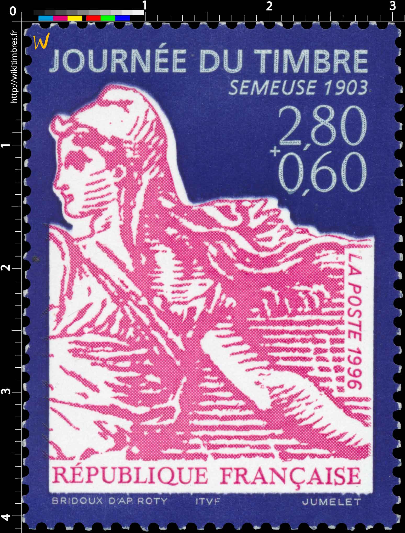 1996 JOURNÉE DU TIMBRE SEMEUSE 1903
