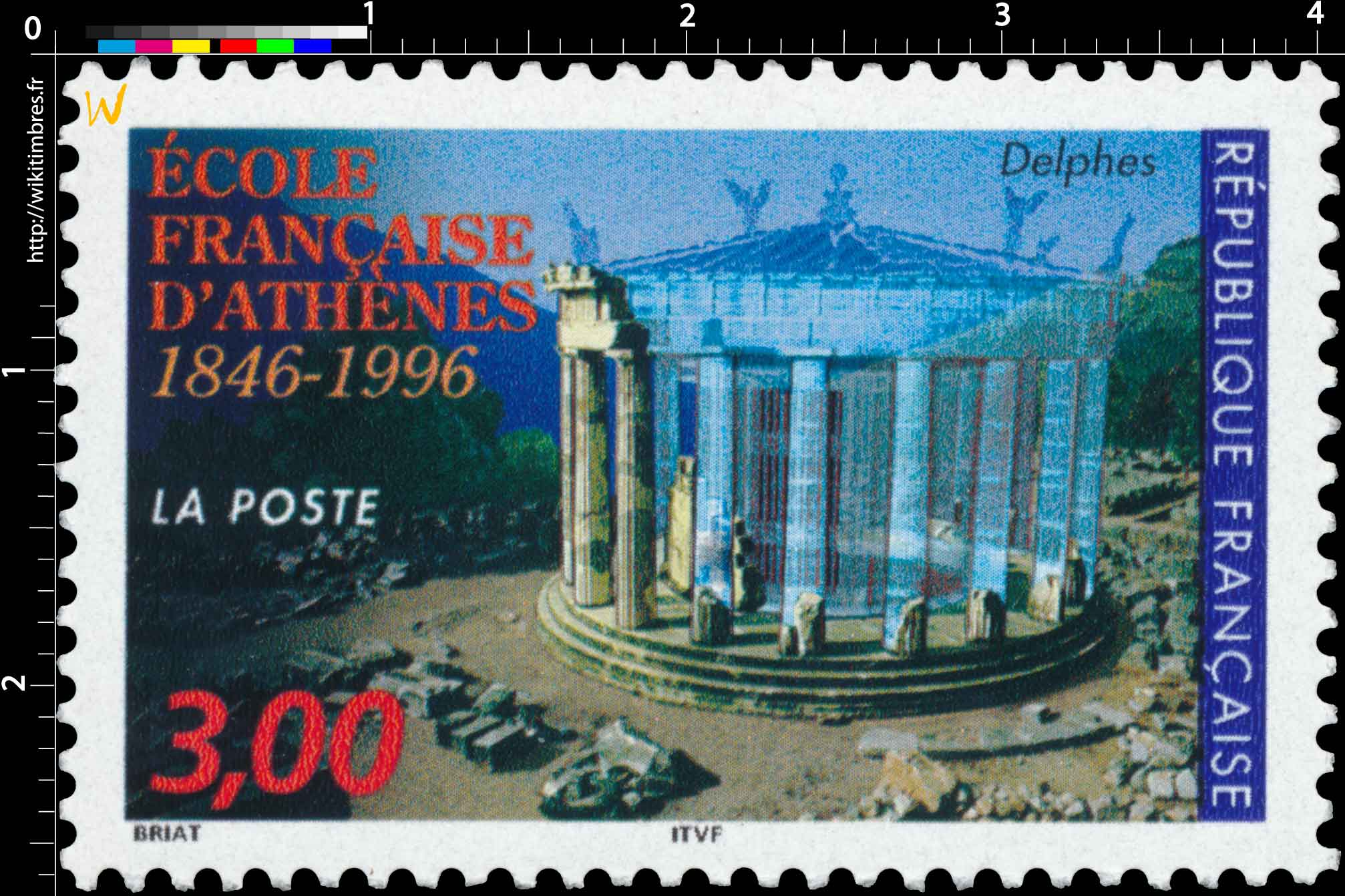 ÉCOLE FRANÇAISE D'ATHÈNES 1846-1996 Delphes