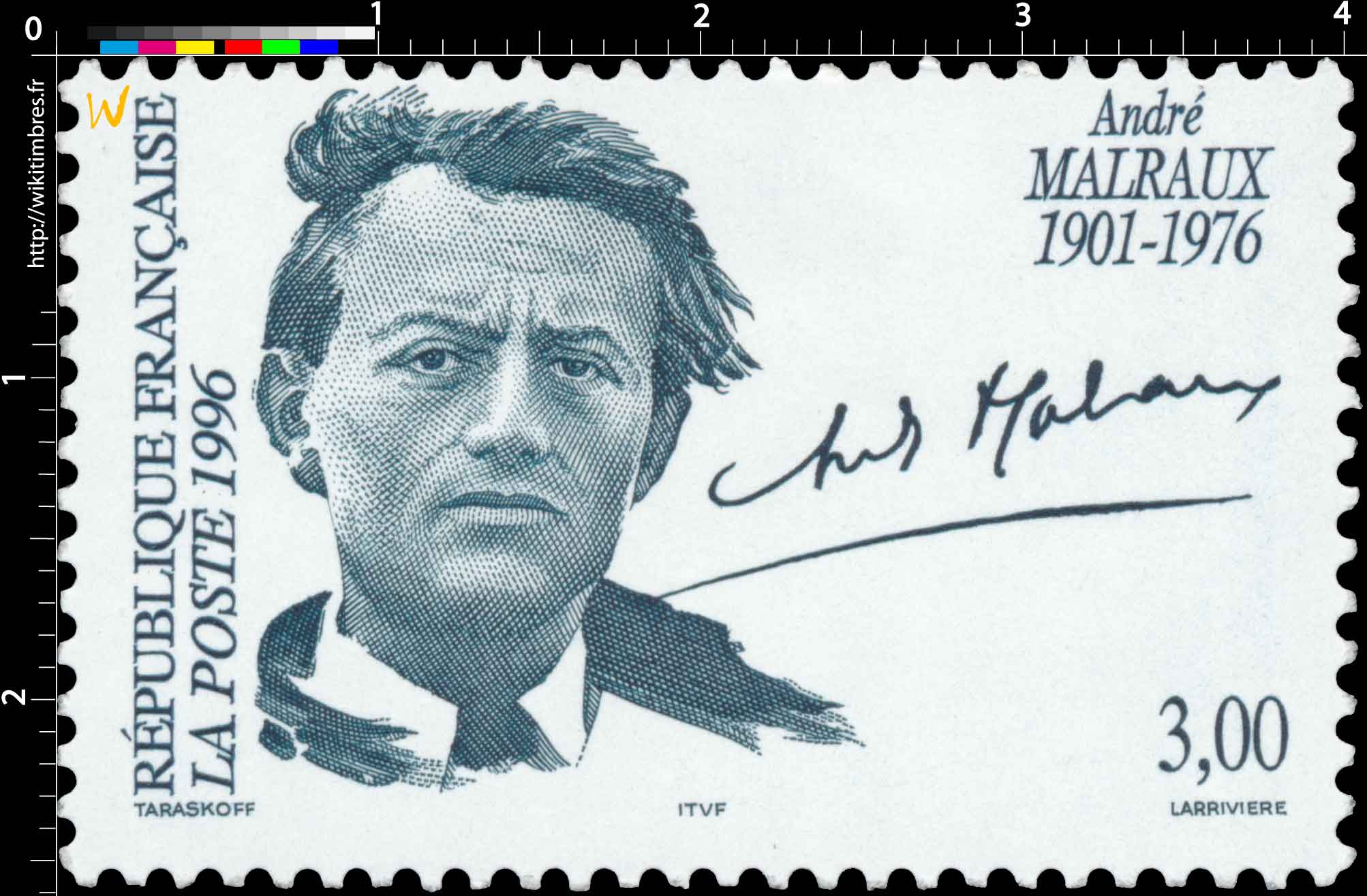 1996 André MALRAUX 1901-1976