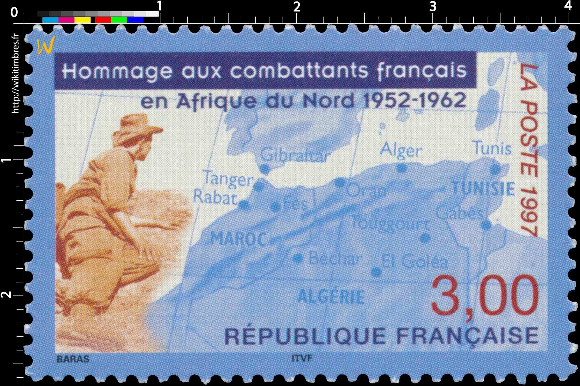 1997 Hommage aux combattants français en Afrique du Nord 1952-1962