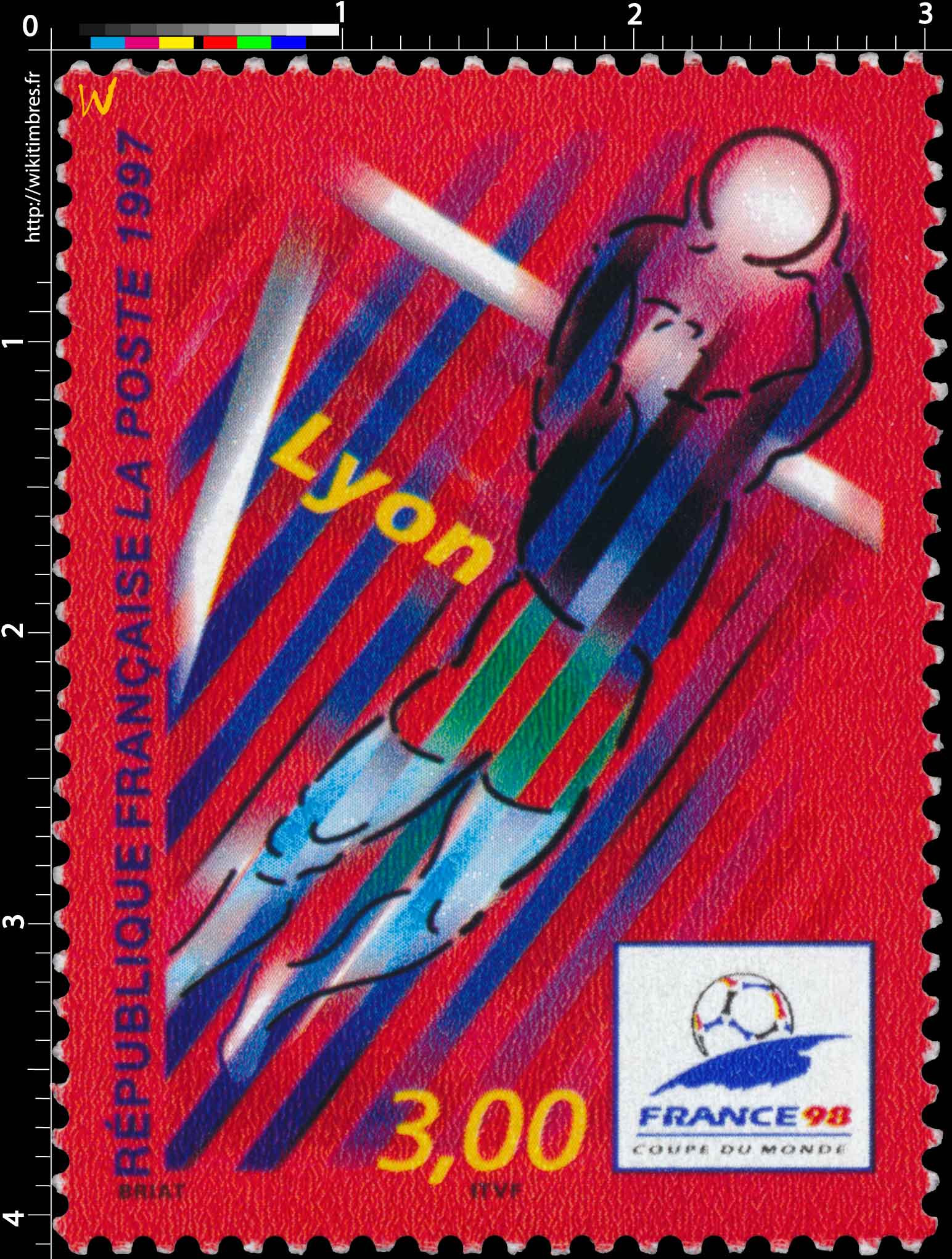 1997 FRANCE 98 COUPE DU MONDE Lyon