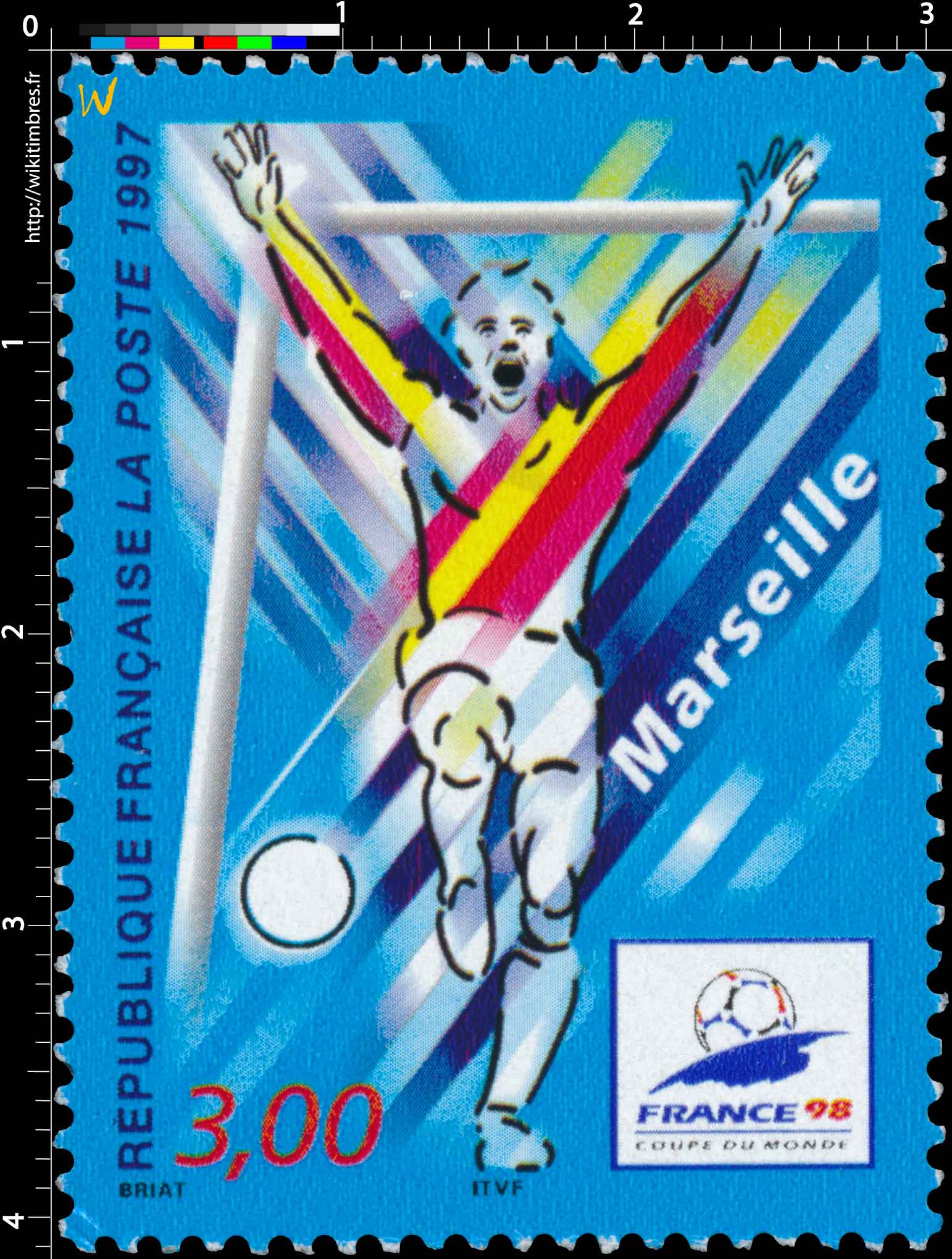 1997 FRANCE 98 COUPE DU MONDE Marseille