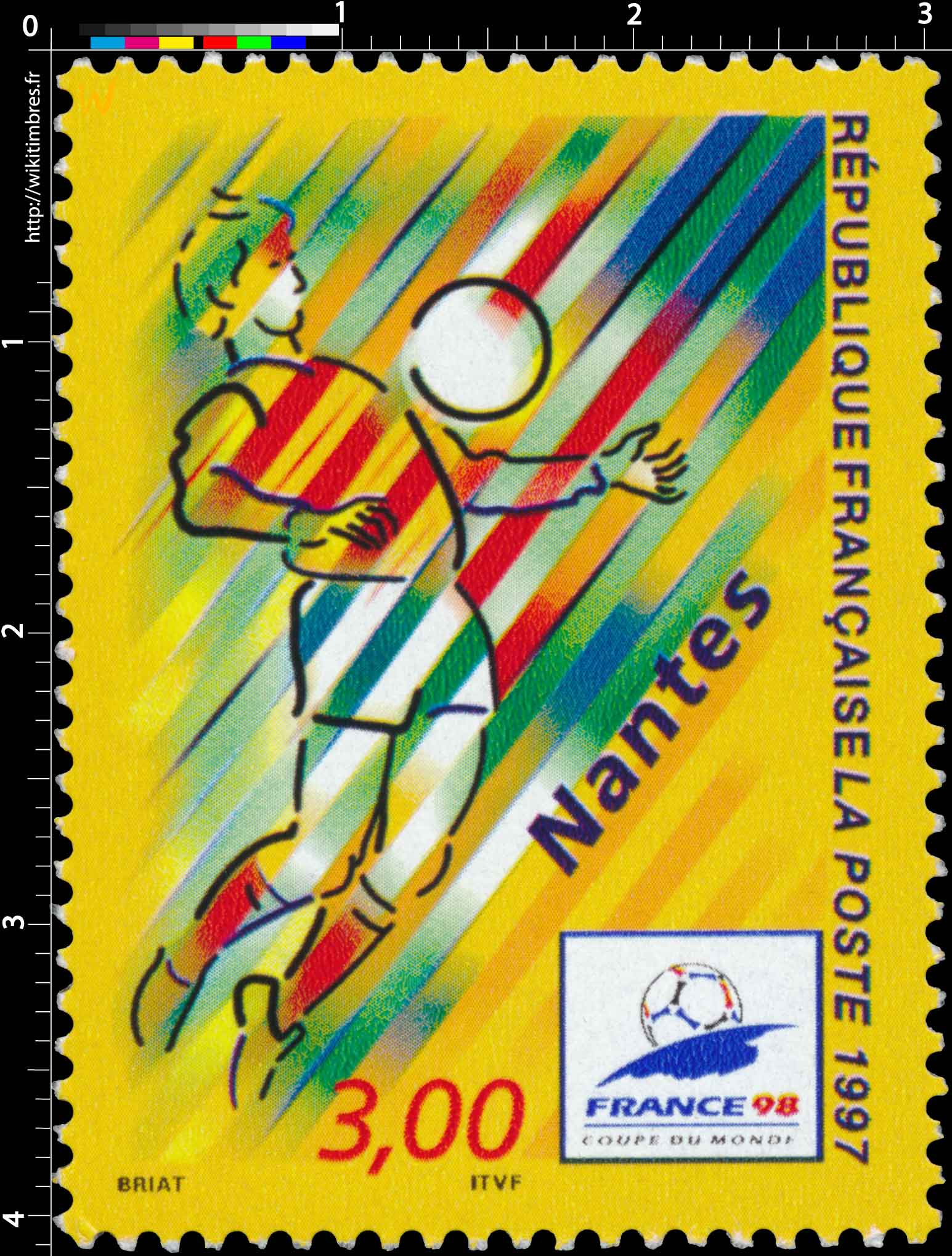 1997 FRANCE 98 COUPE DU MONDE Nantes