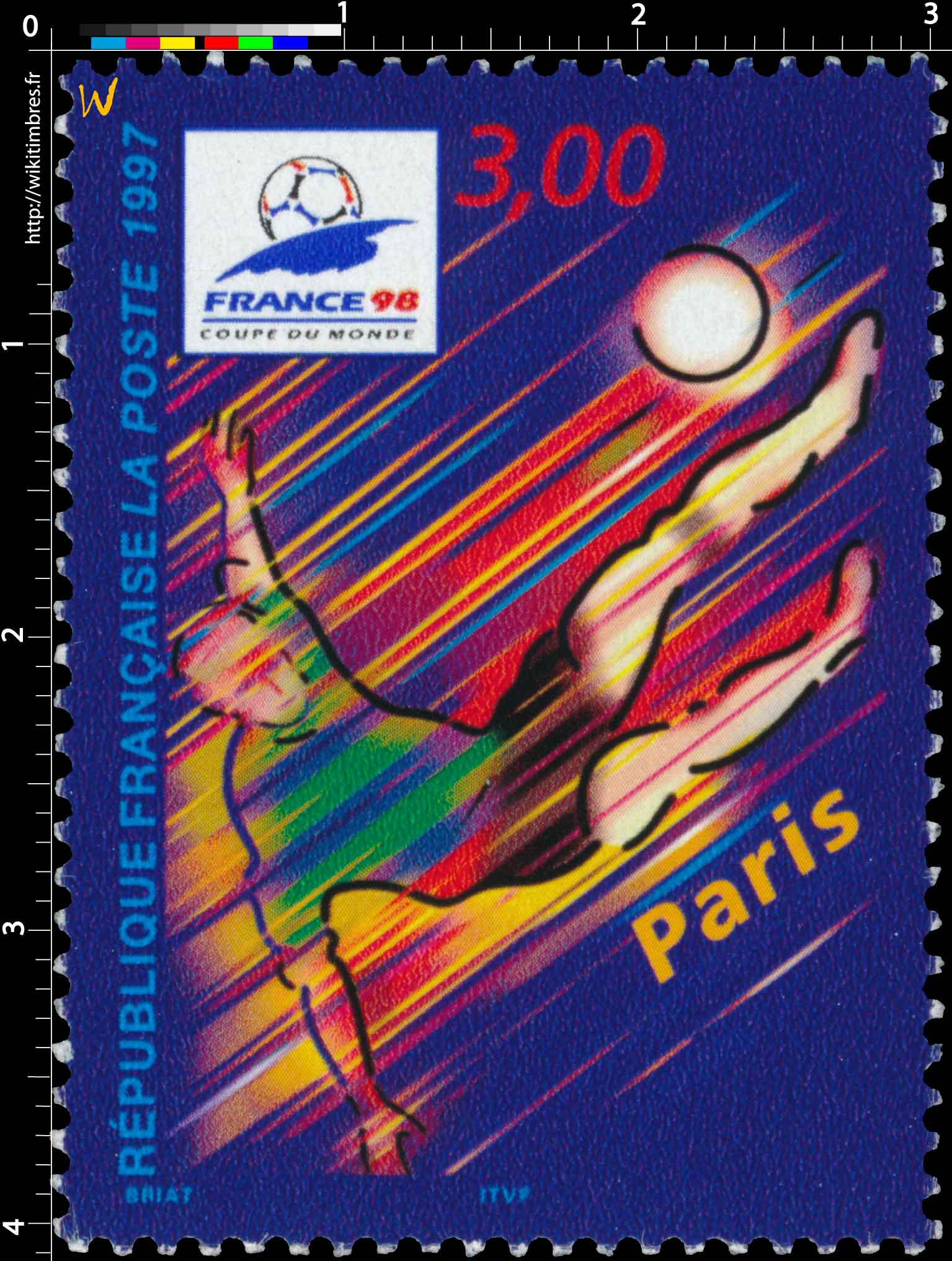 1997 FRANCE 98 COUPE DU MONDE Paris