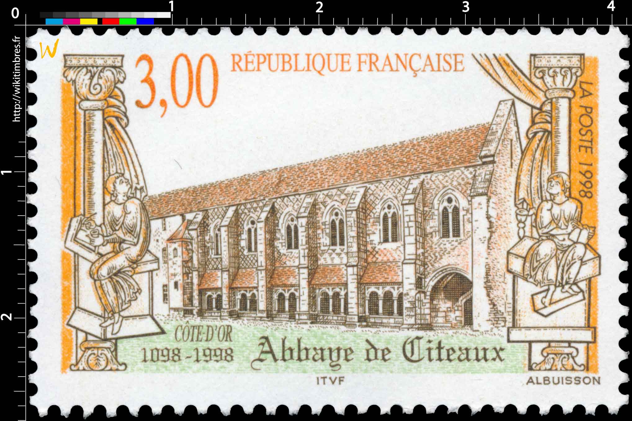 1998 Abbaye de Cîteaux CÔTE D'OR 1098-1998