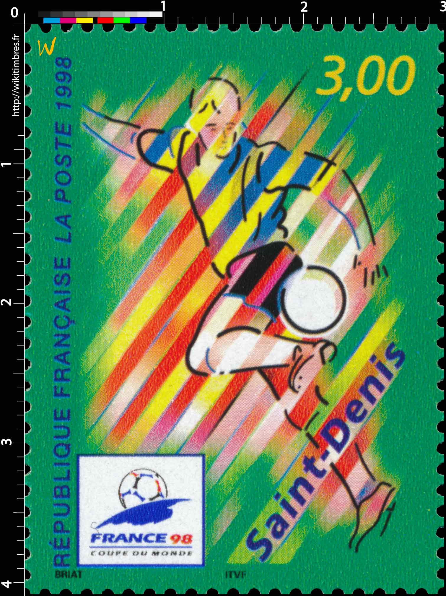 1998 FRANCE 98 COUPE DU MONDE DE FOOTBALL Saint-Denis