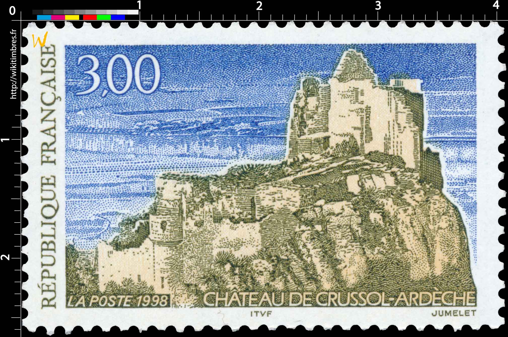 1998 CHÂTEAU DE CRUSSOL - ARDÈCHE