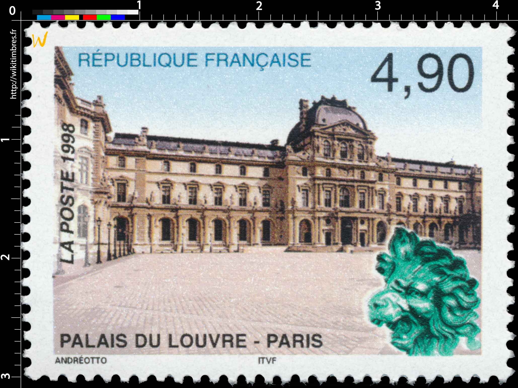 1998 PALAIS DU LOUVRE - PARIS