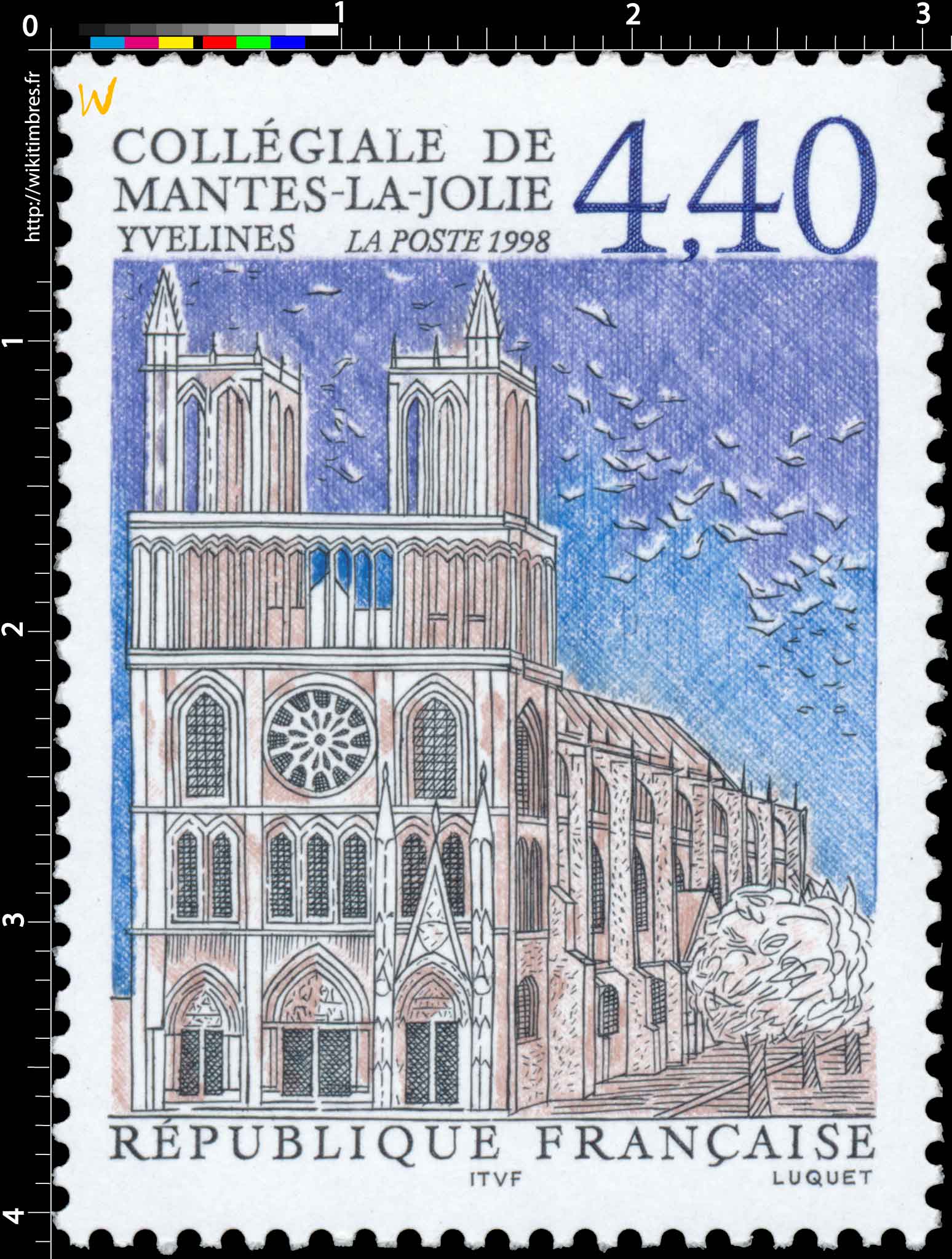 1998 COLLÉGIALE DE MANTES-LA-JOLIE YVELINES