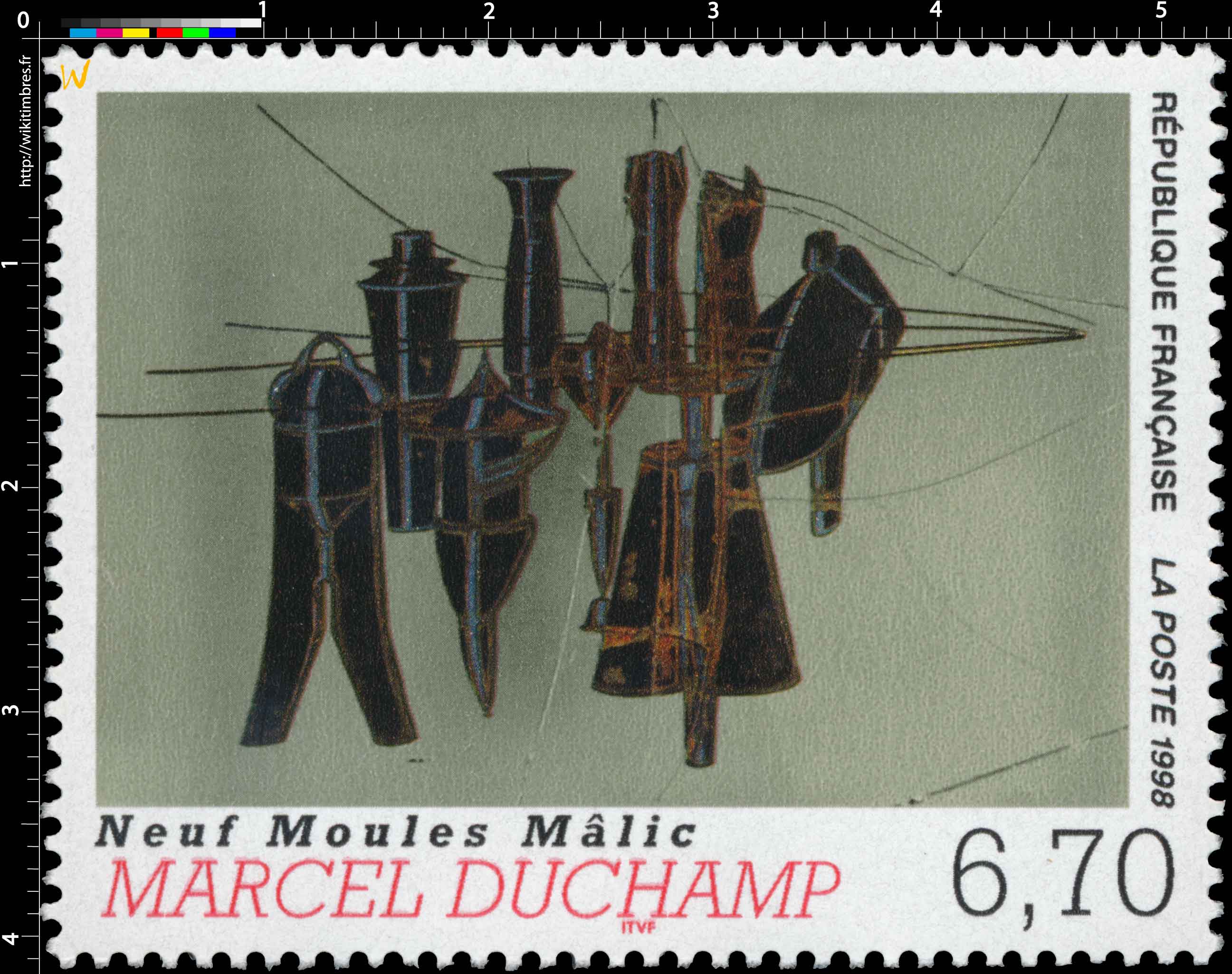 1998 MARCEL DUCHAMP Neuf Moules Mâlic