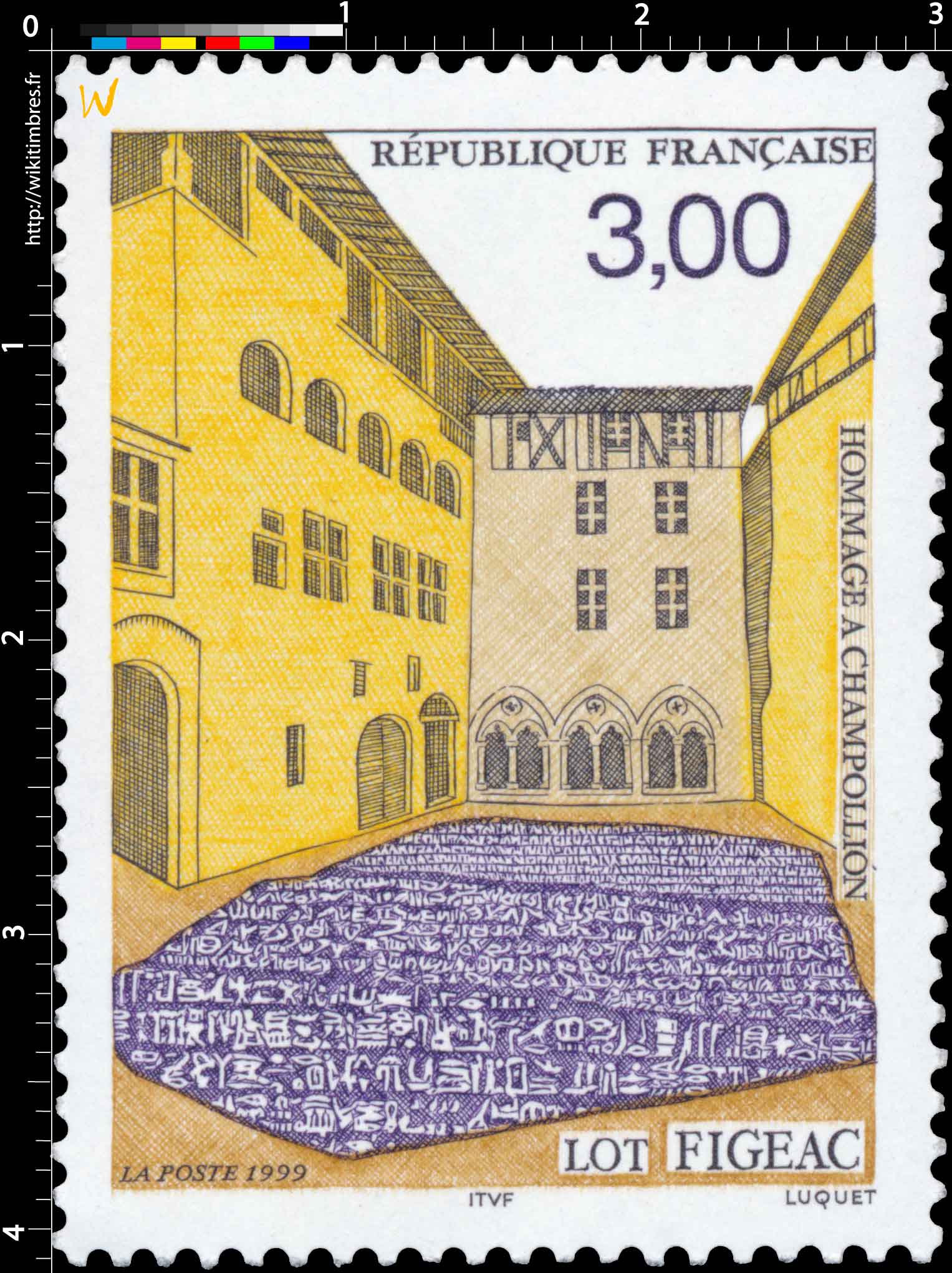 1999 HOMMAGE À CHAMPOLLION LOT FIGEAC