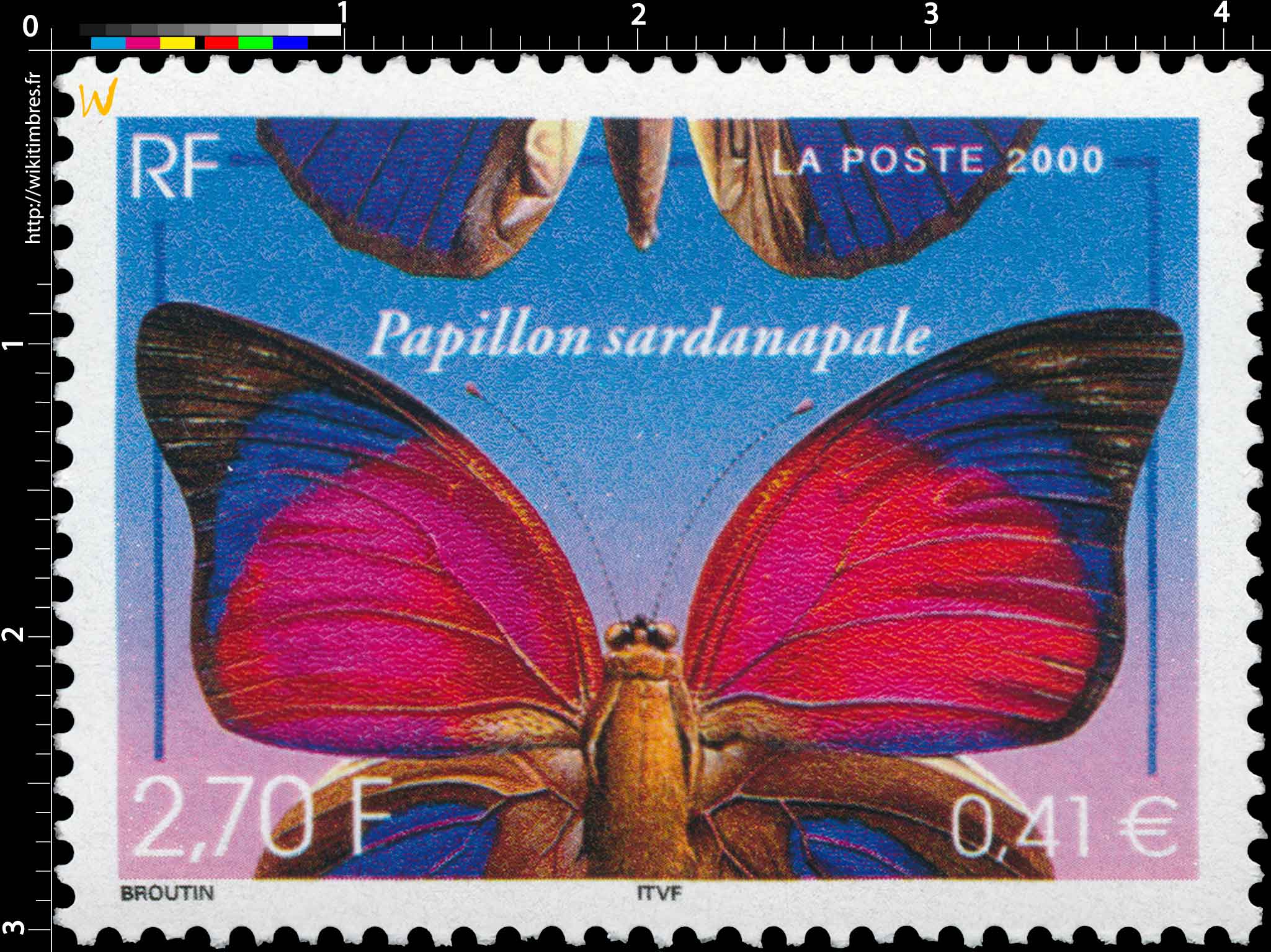 2000 Papillon sardanapale
