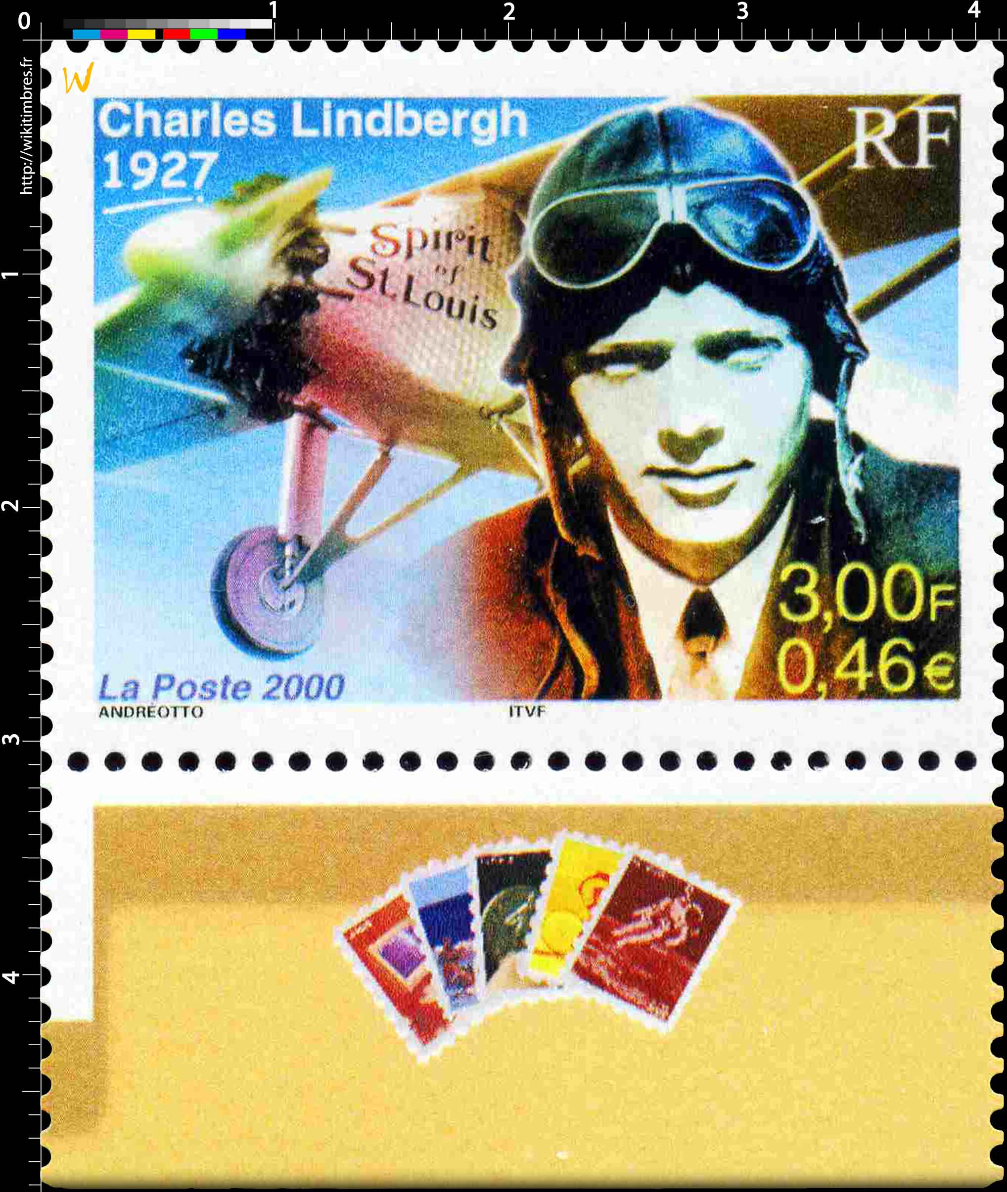2000 Charles Lindbergh 1927 Spirit of St. Louis