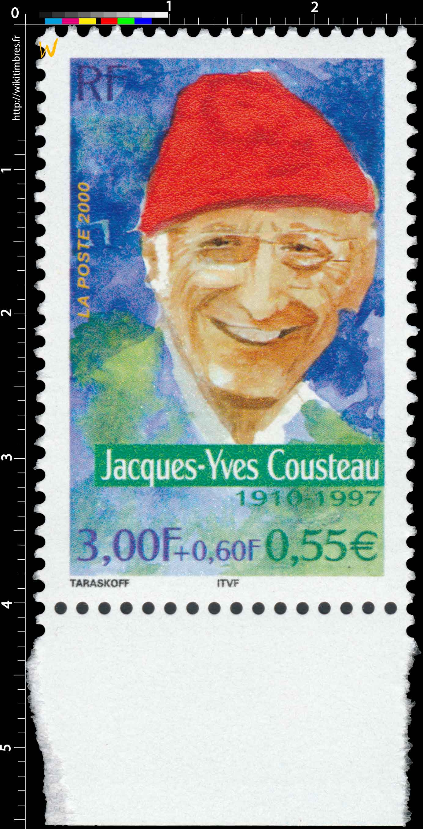 2000 Jacques-Yves Cousteau 1910-1997
