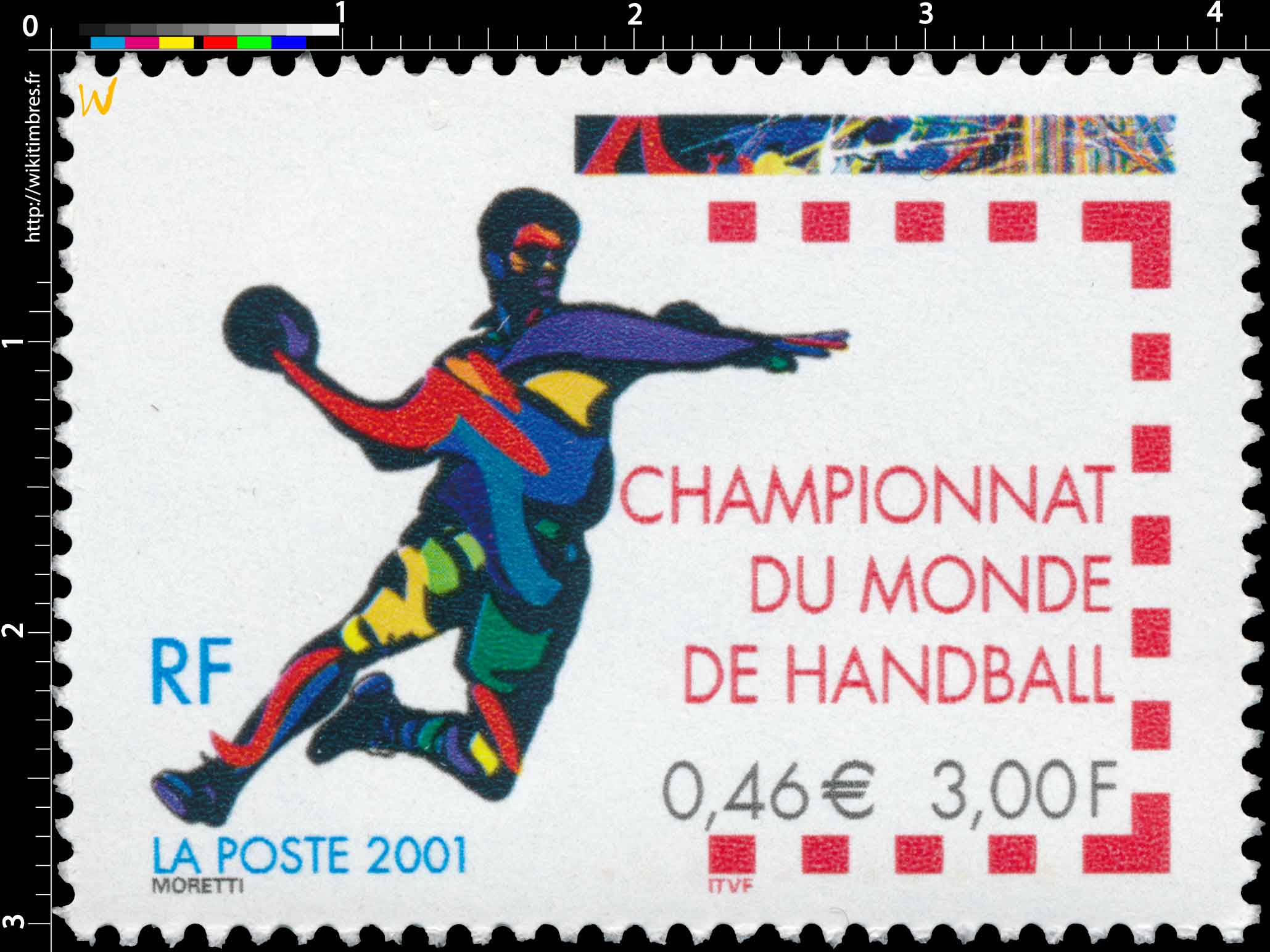 2001 CHAMPIONNAT DU MONDE DE HANDBALL