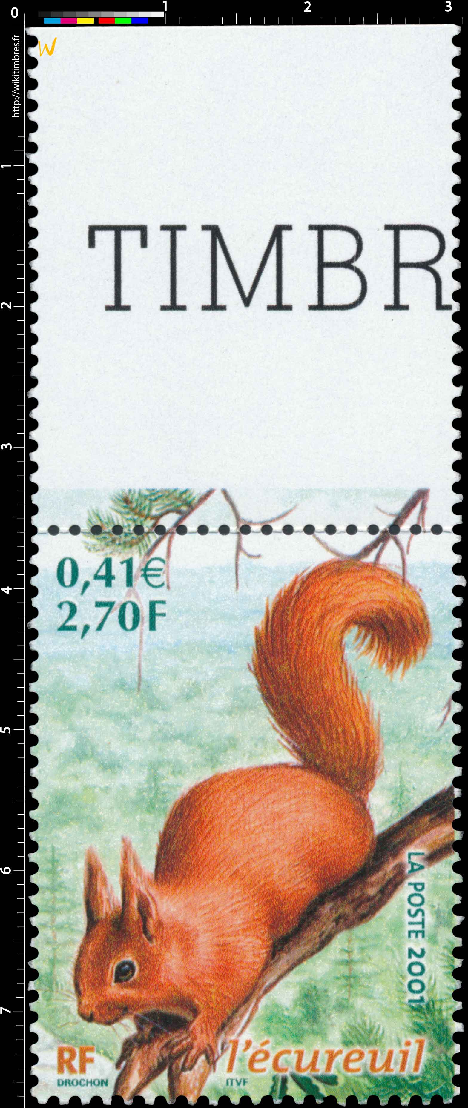 2001 l'écureuil