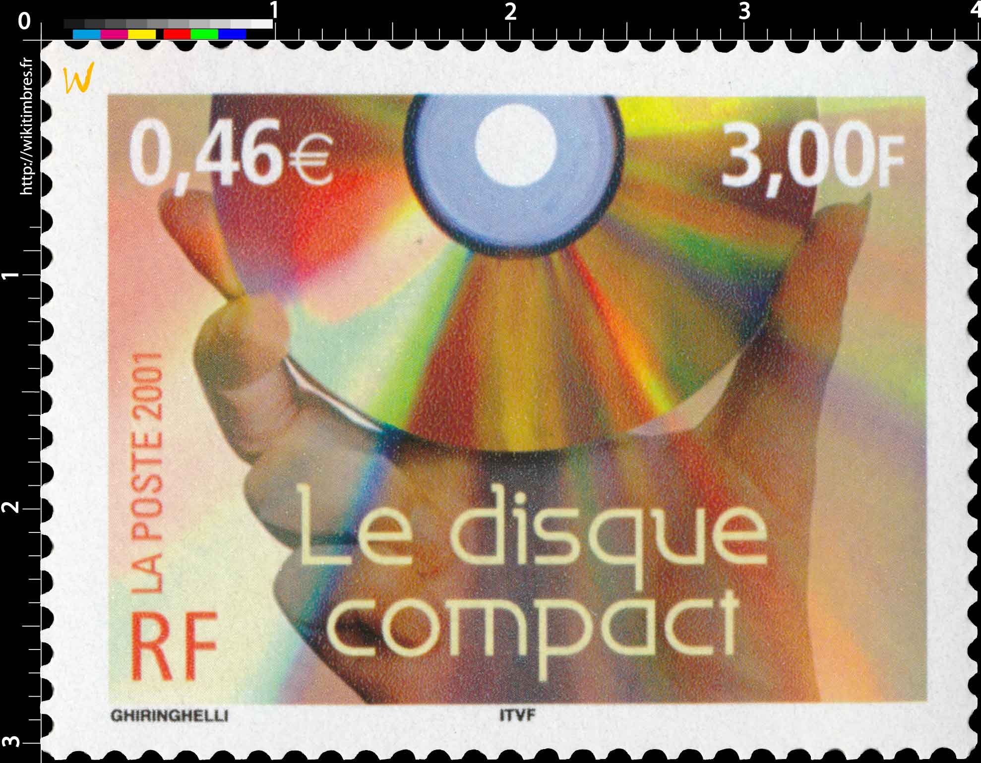 2001 Le disque compact