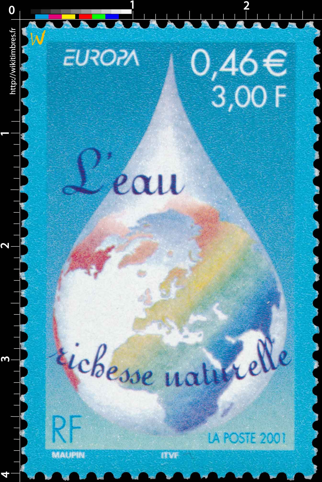 2001 EUROPA L'eau richesse naturelle