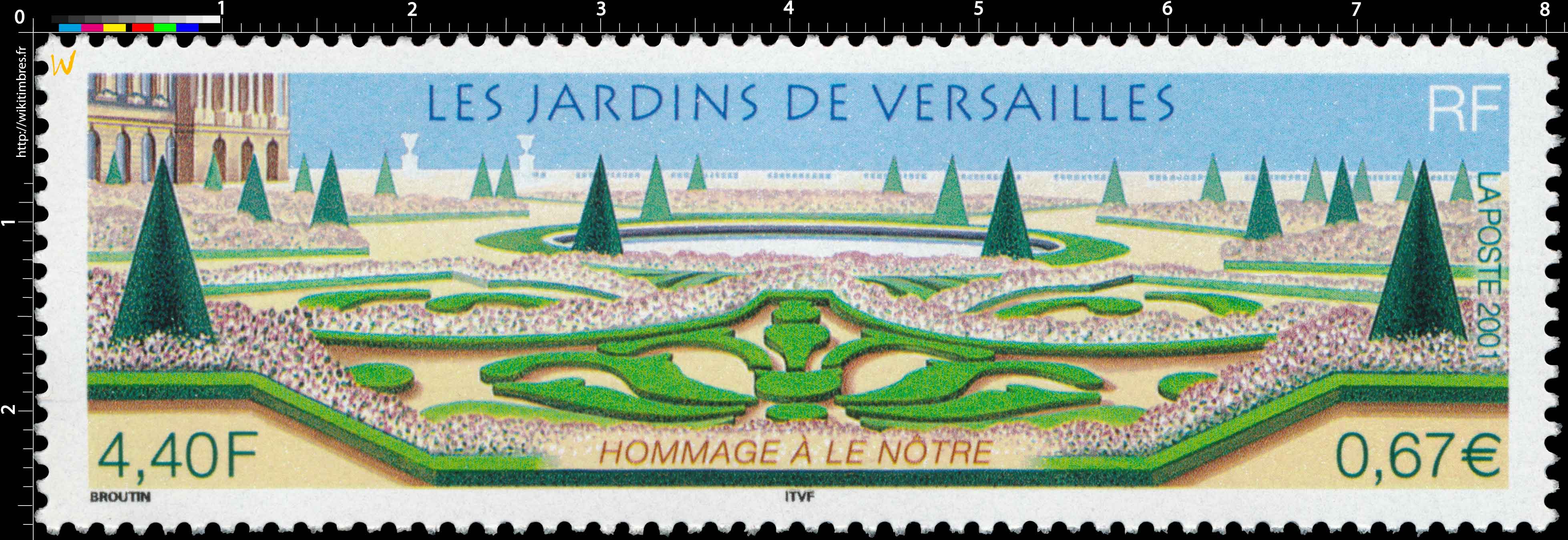 2001 LES JARDINS DE VERSAILLES