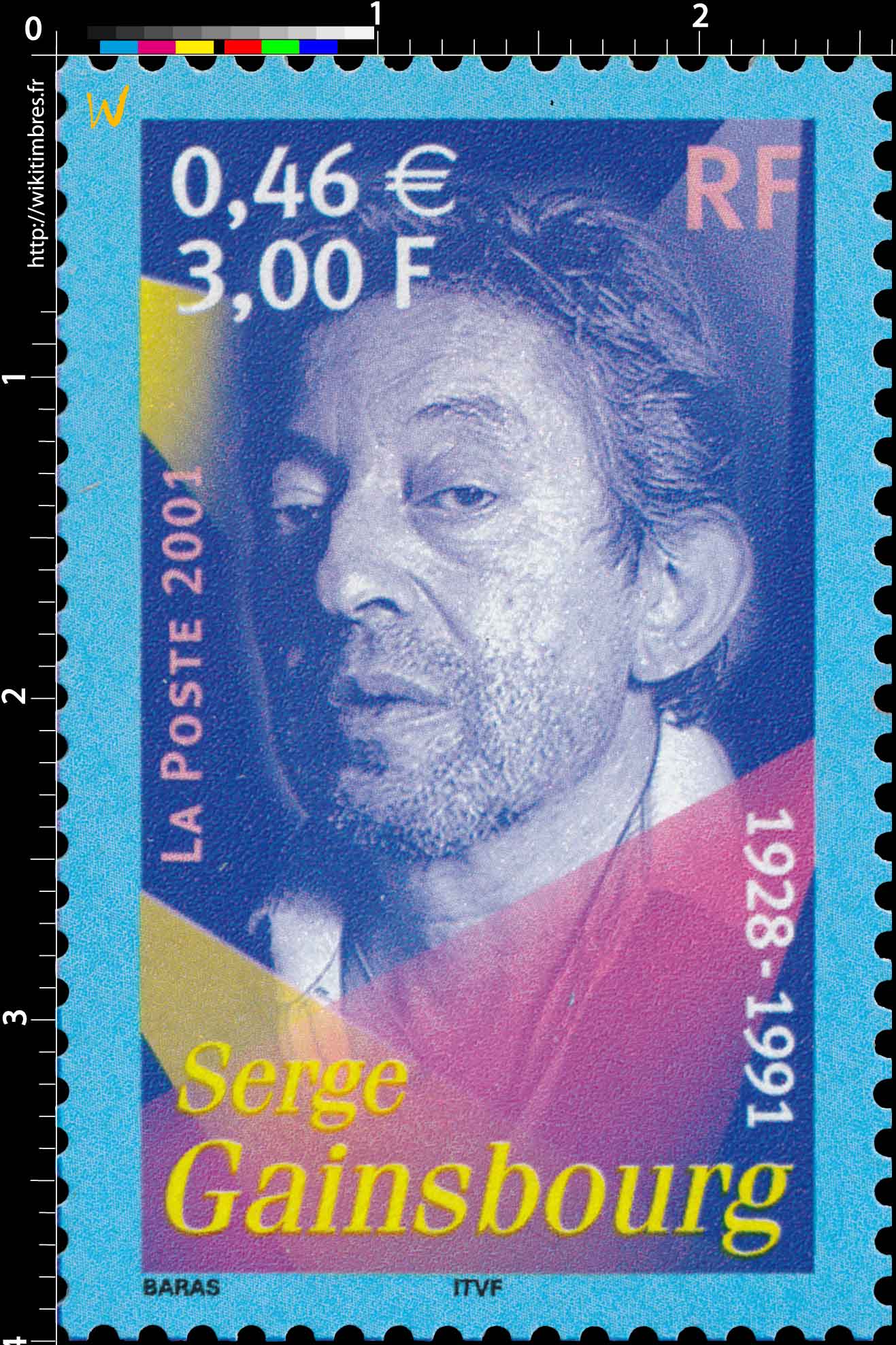 2001 Serge Gainsbourg 1928-1991