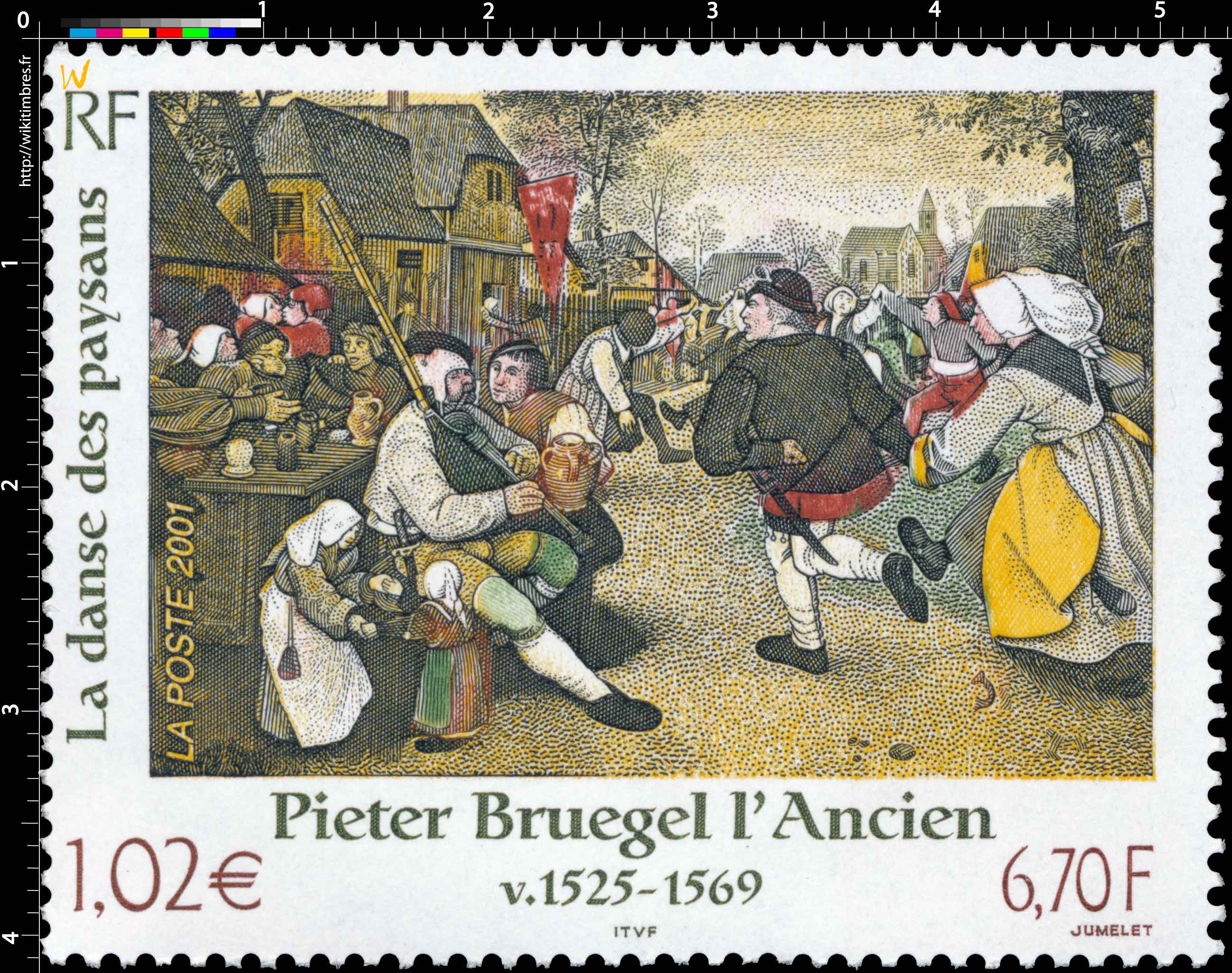 Pieter Bruegel l’Ancien v. 1525 – 1569  La danse des paysans
