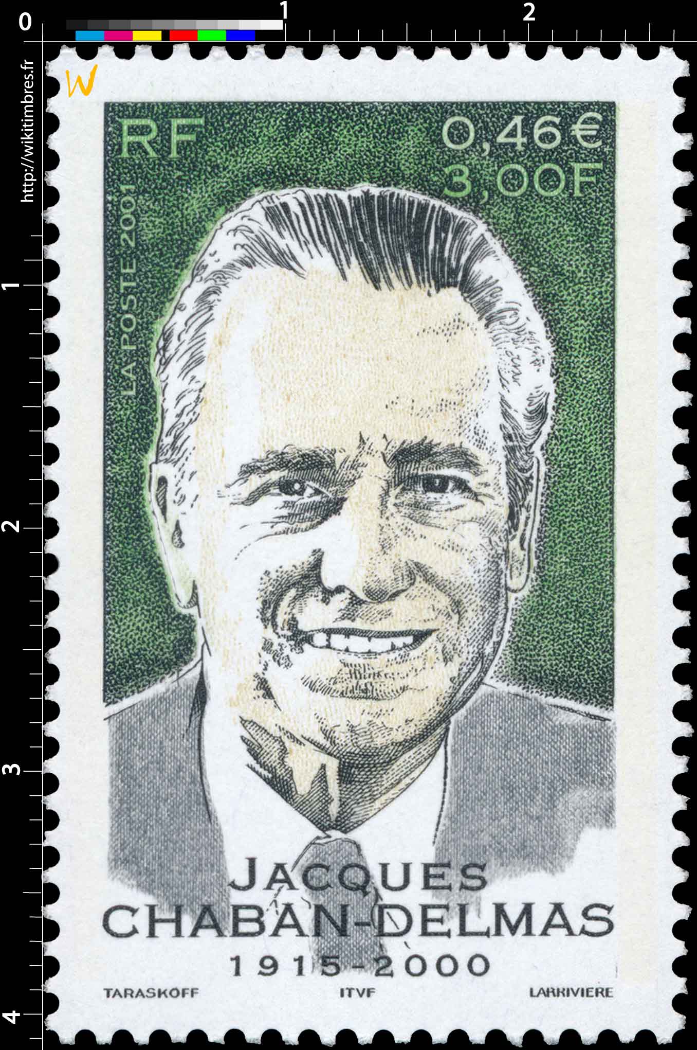 2001 JACQUES CHABAN-DELMAS 1915-2000