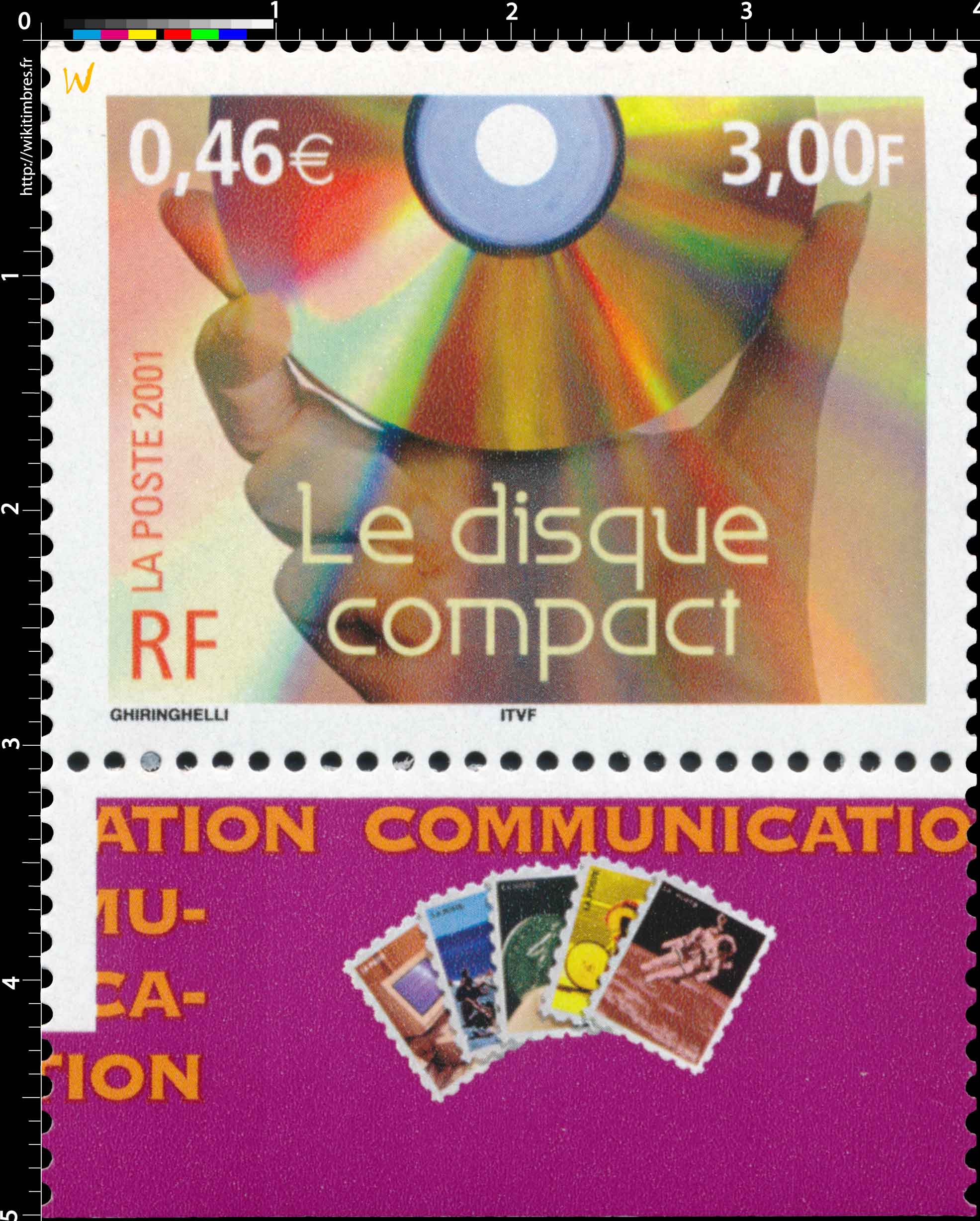 2001 Le disque compact
