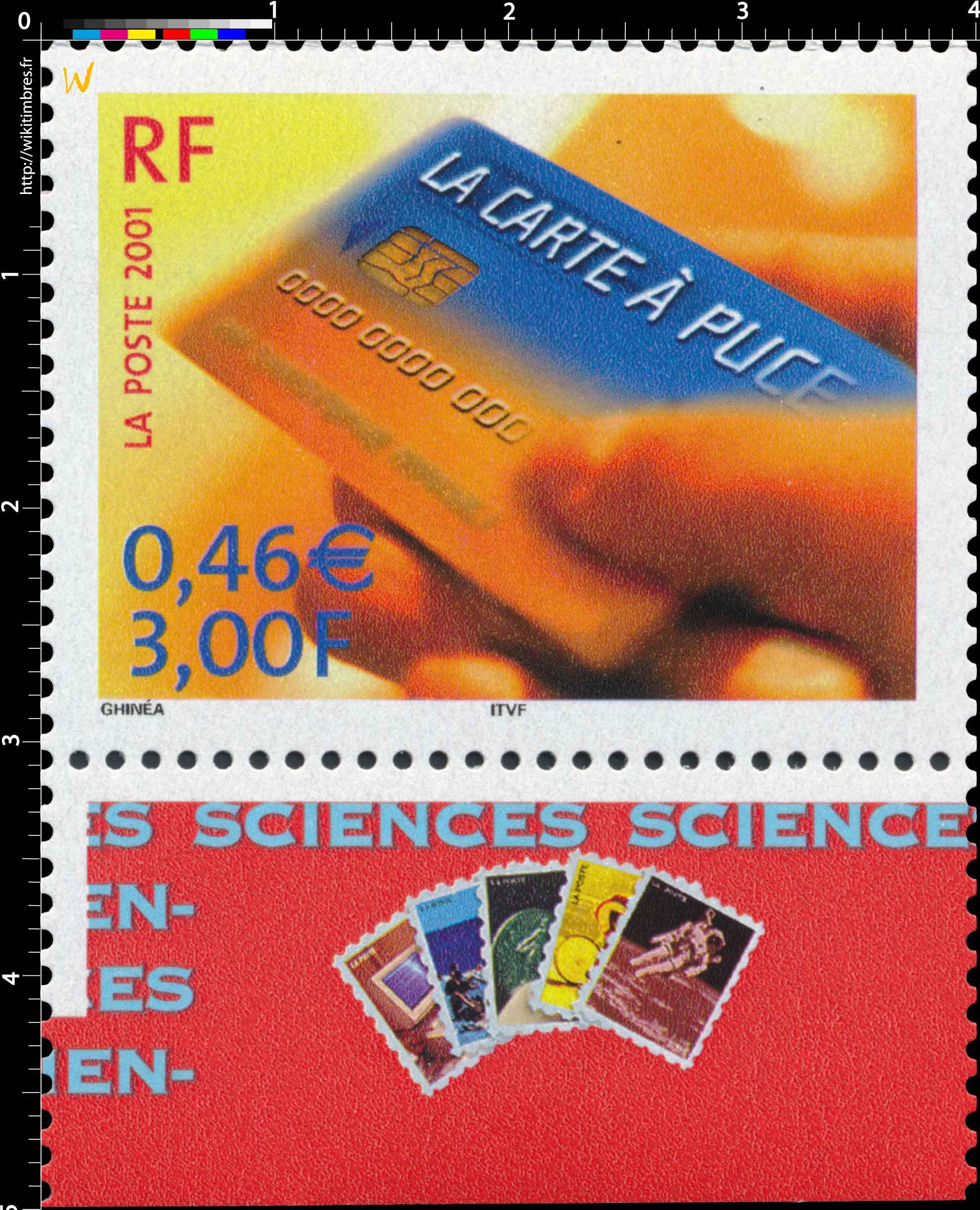 2001 LA CARTE À PUCE